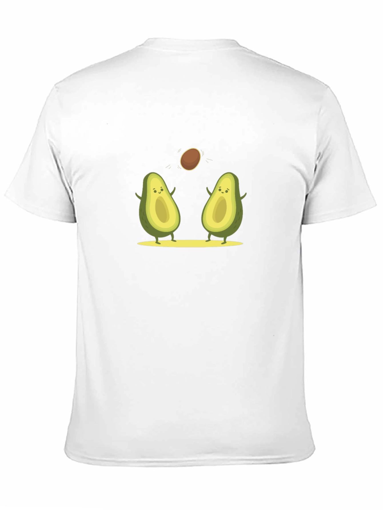 Avocado Friends T-Shirt - Playful Fruit Graphic Tee