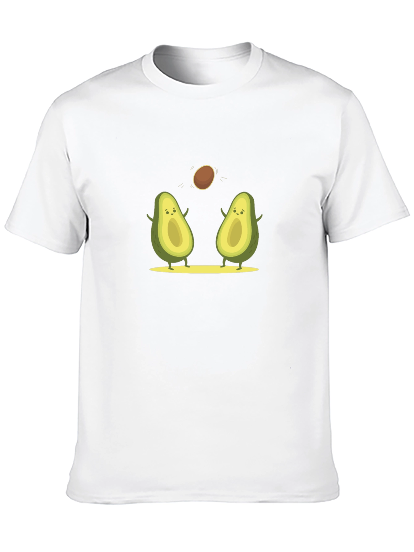 Avocado Friends T-Shirt - Playful Fruit Graphic Tee