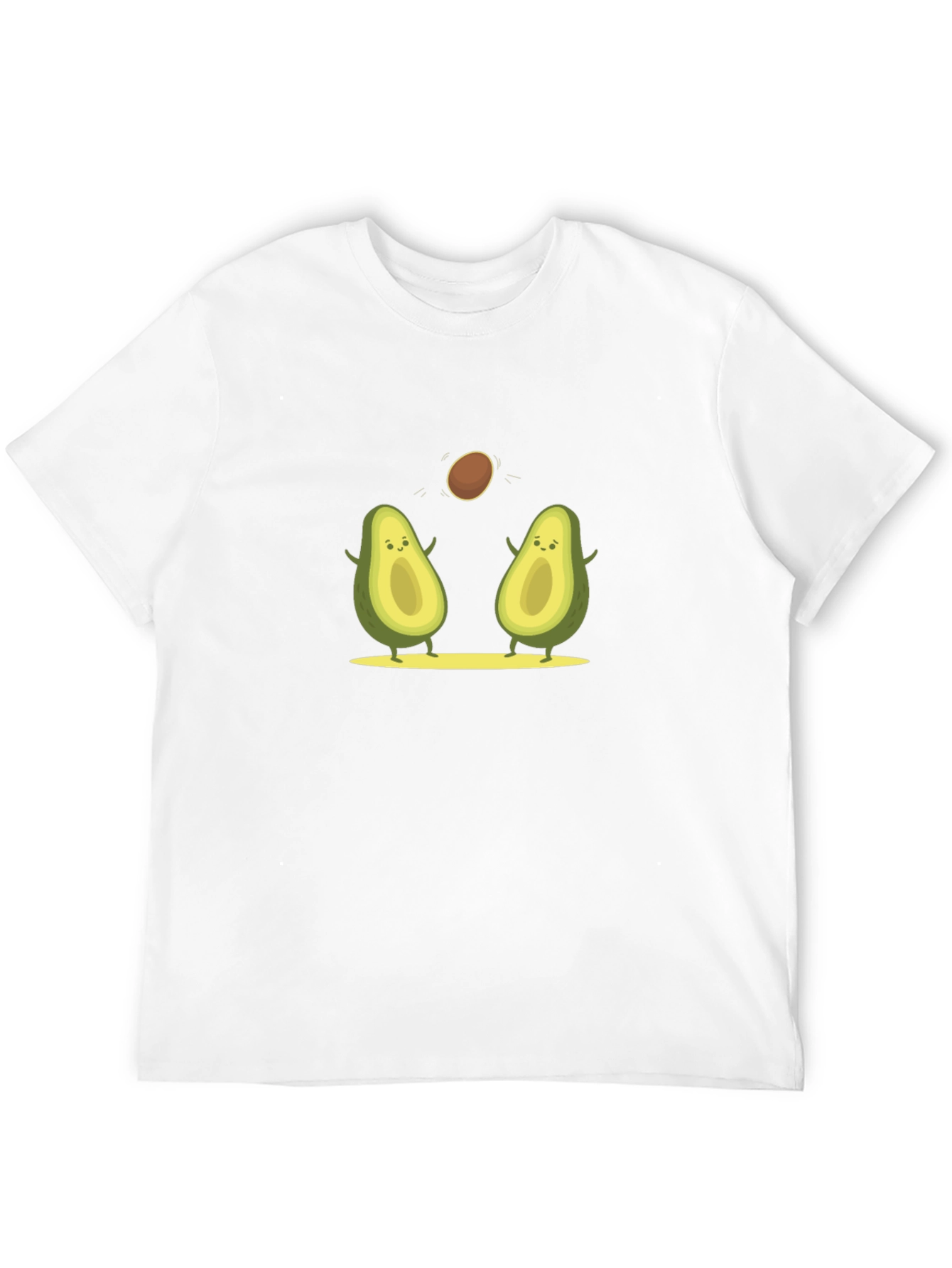 Avocado Friends T-Shirt - Playful Fruit Graphic Tee