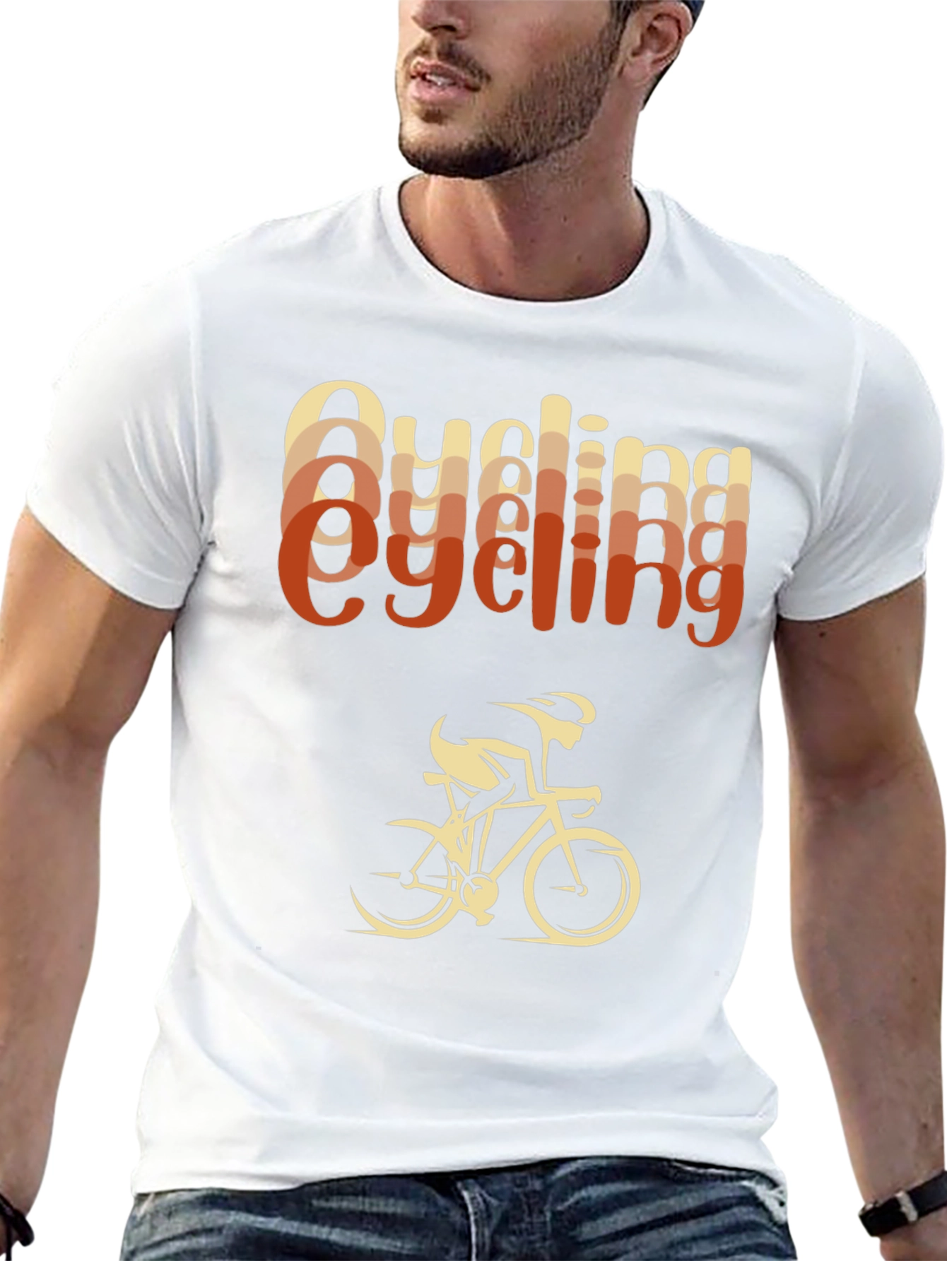 Retro Cycling T-Shirt - Bike Lovers Tee
