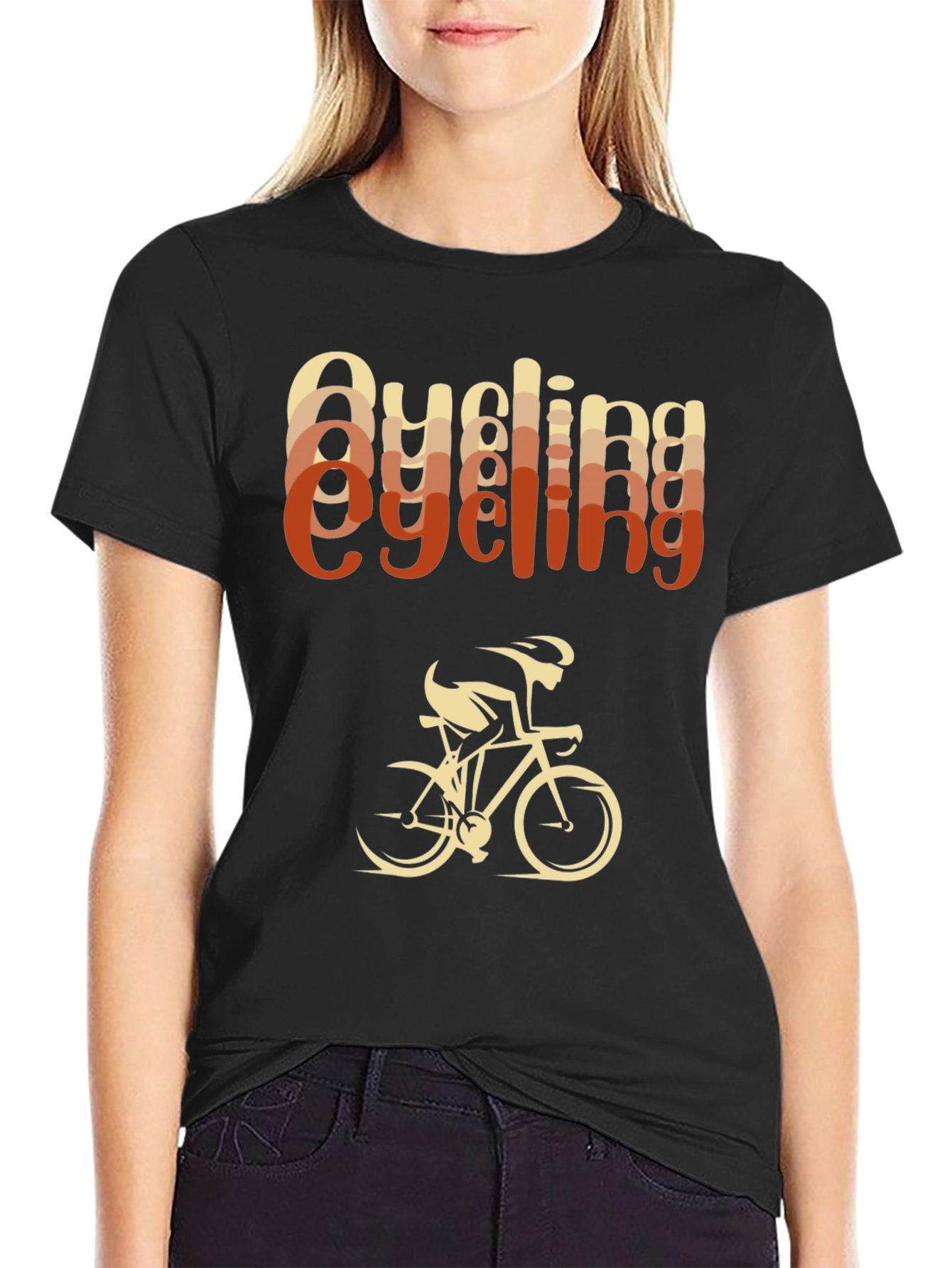 Retro Cycling T-Shirt - Bike Lovers Tee