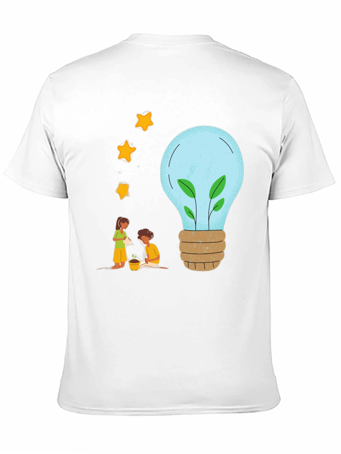 Eco-Friendly Graphic Tee - Plant a Brighter Future