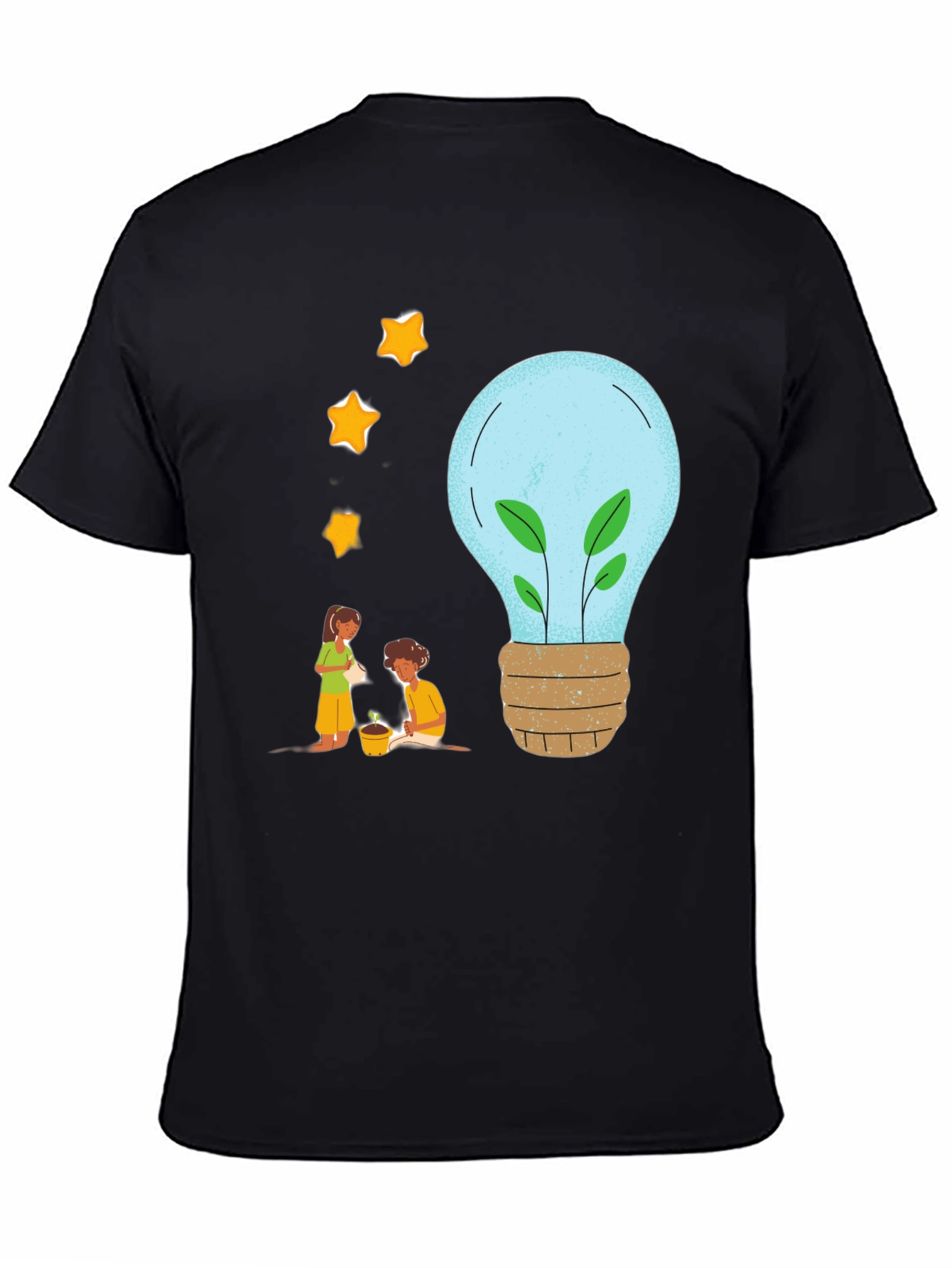 Eco-Friendly Graphic Tee - Plant a Brighter Future