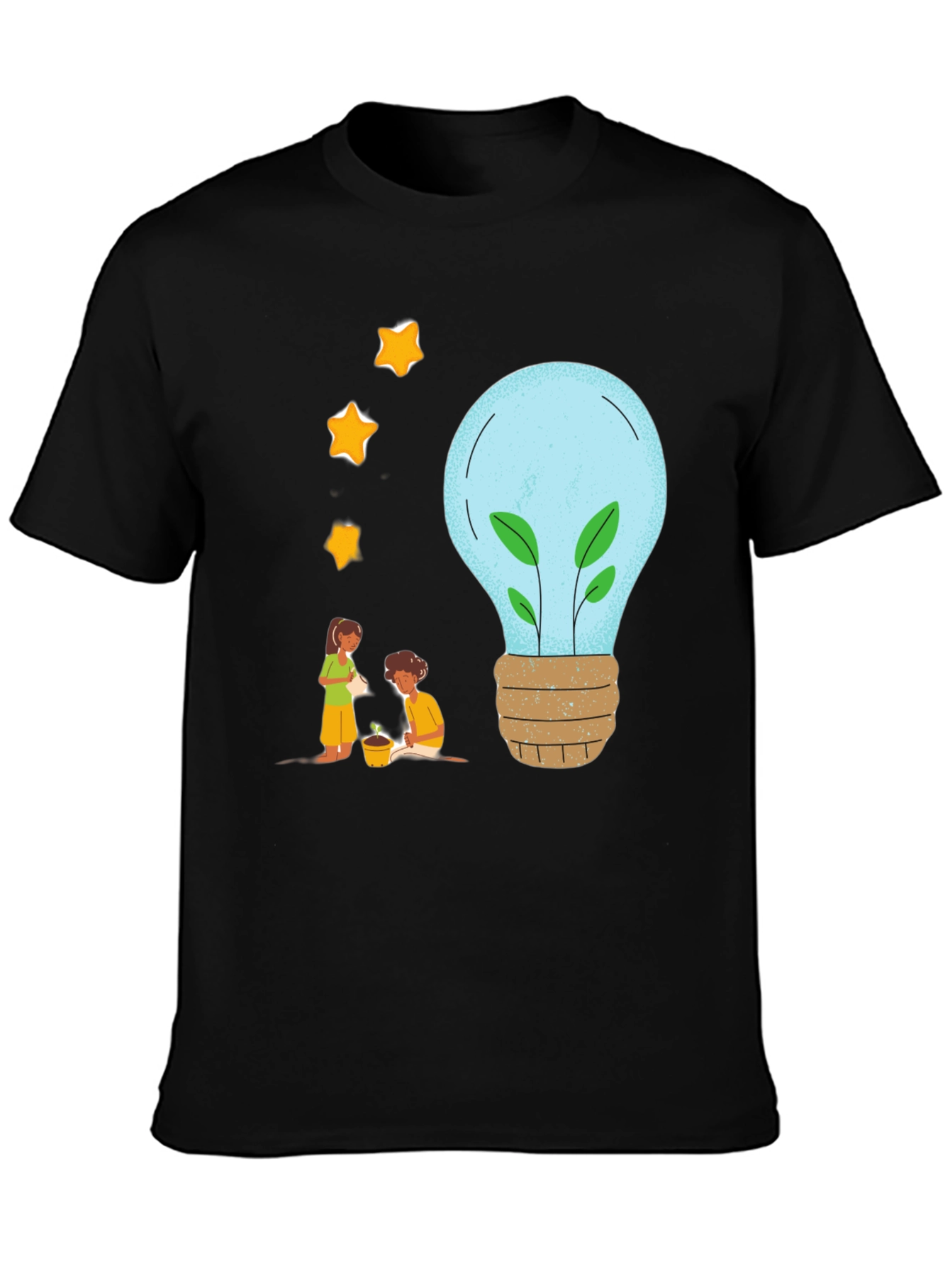 Eco-Friendly Graphic Tee - Plant a Brighter Future