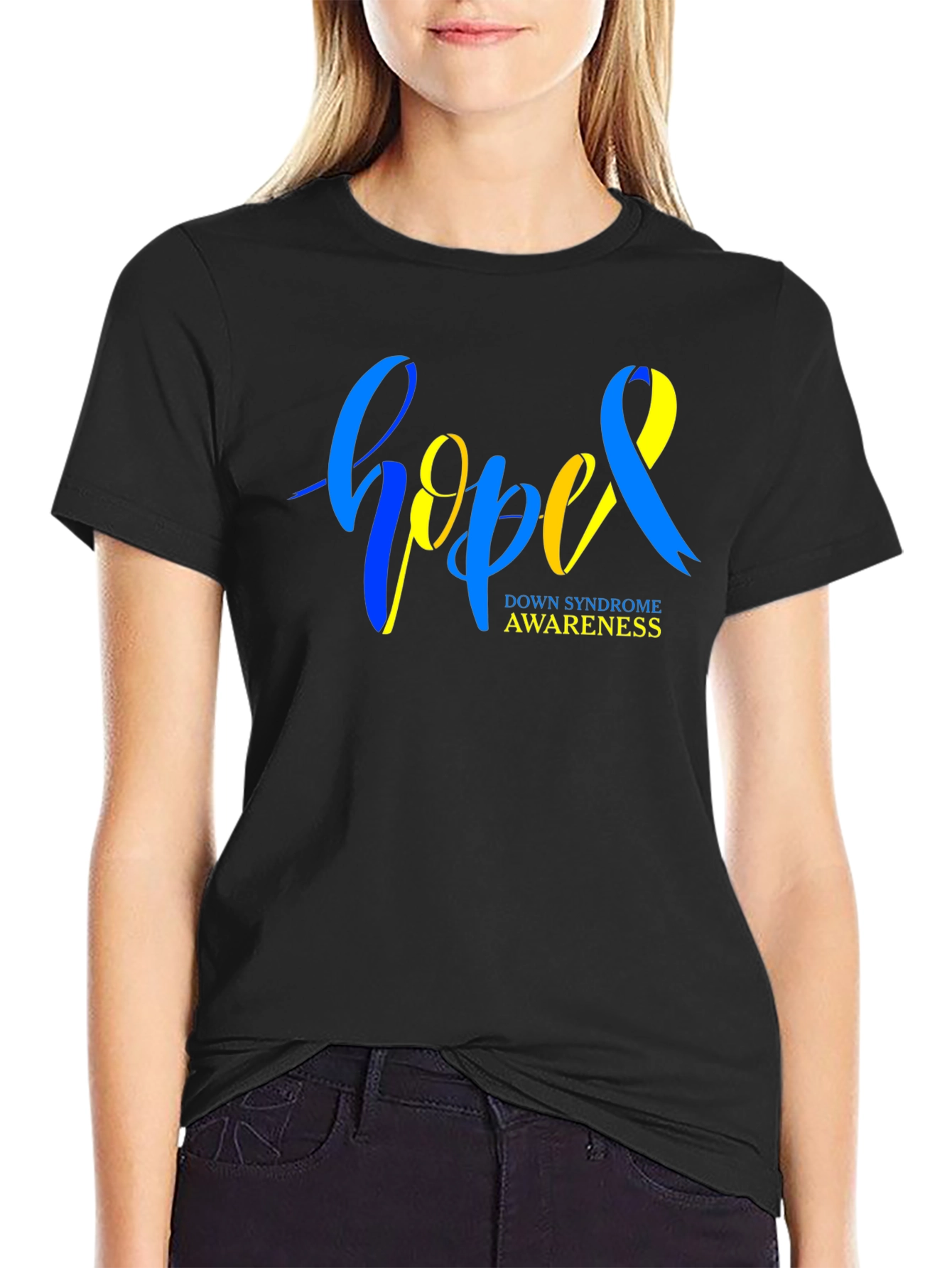 Hope Down Syndrome Awareness T-Shirt