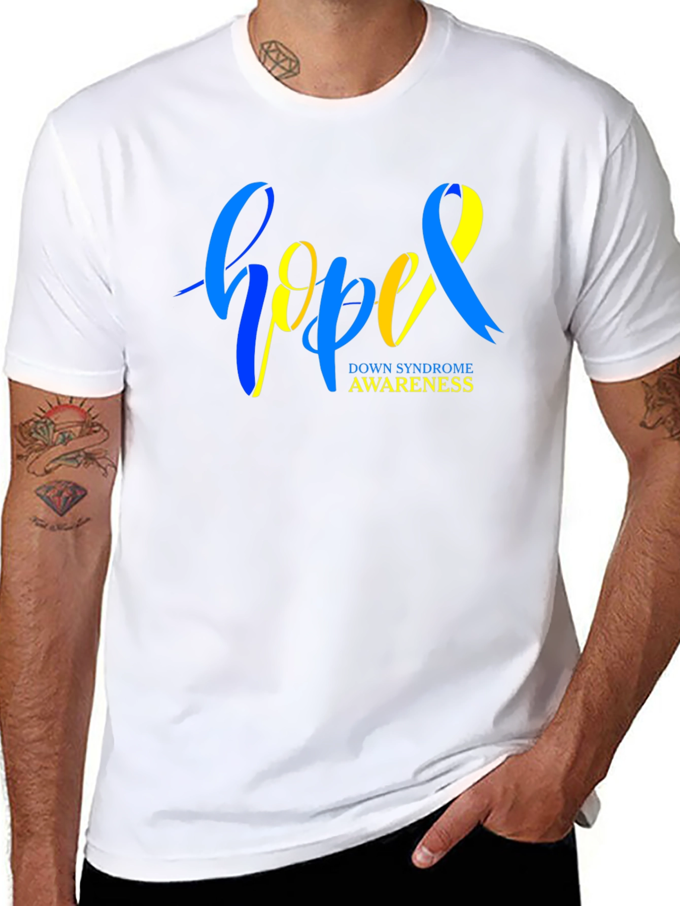 Hope Down Syndrome Awareness T-Shirt