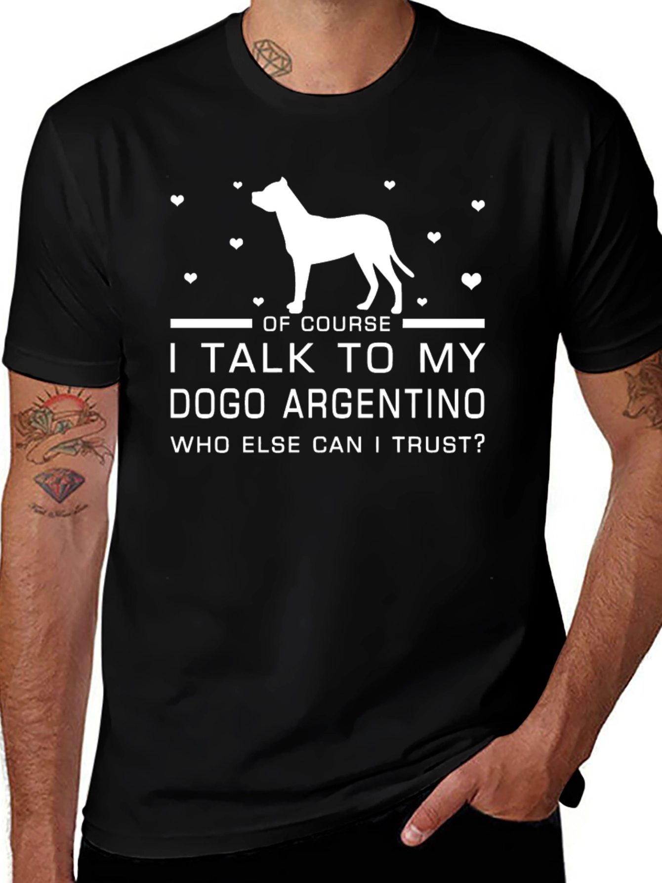 Dogo Argentino Dog Lover T-Shirt