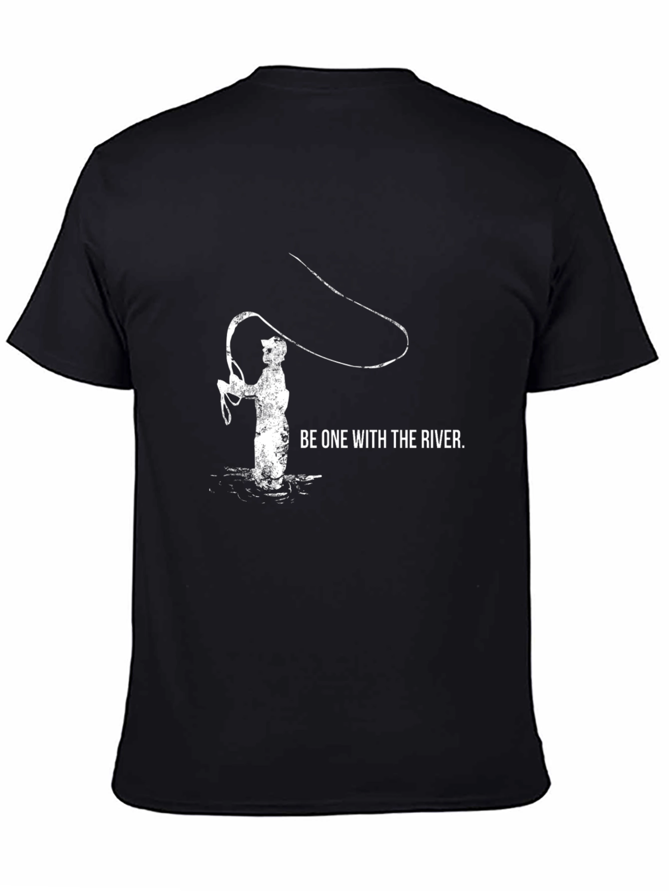 River Angler Black T-Shirt