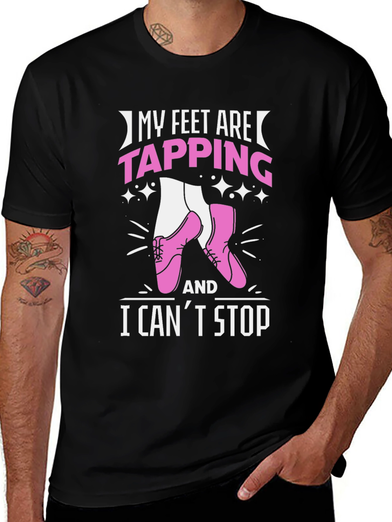 My Feet Are Tapping Graphic Tee