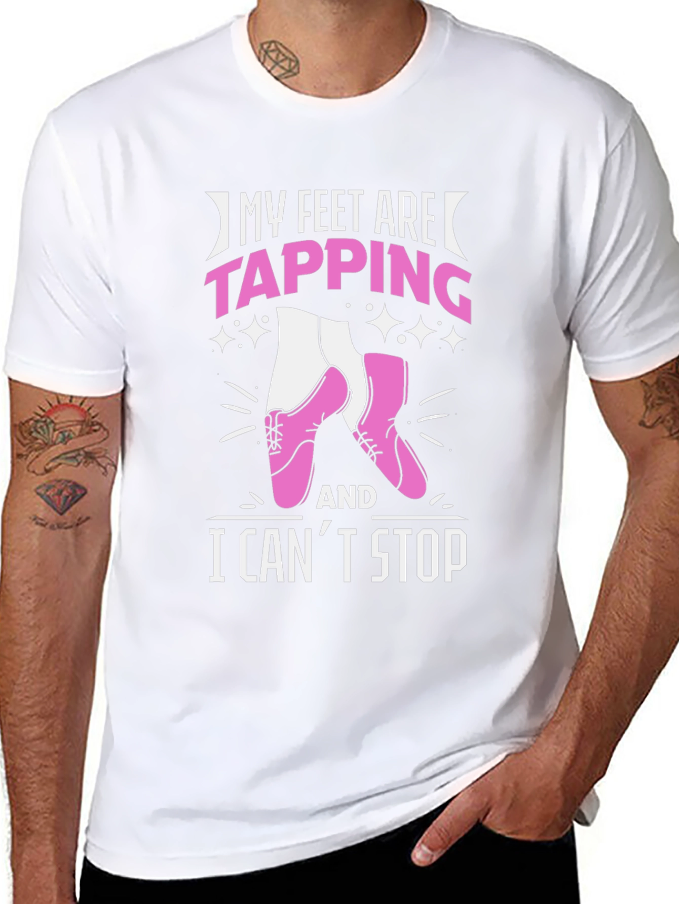 My Feet Are Tapping Graphic Tee