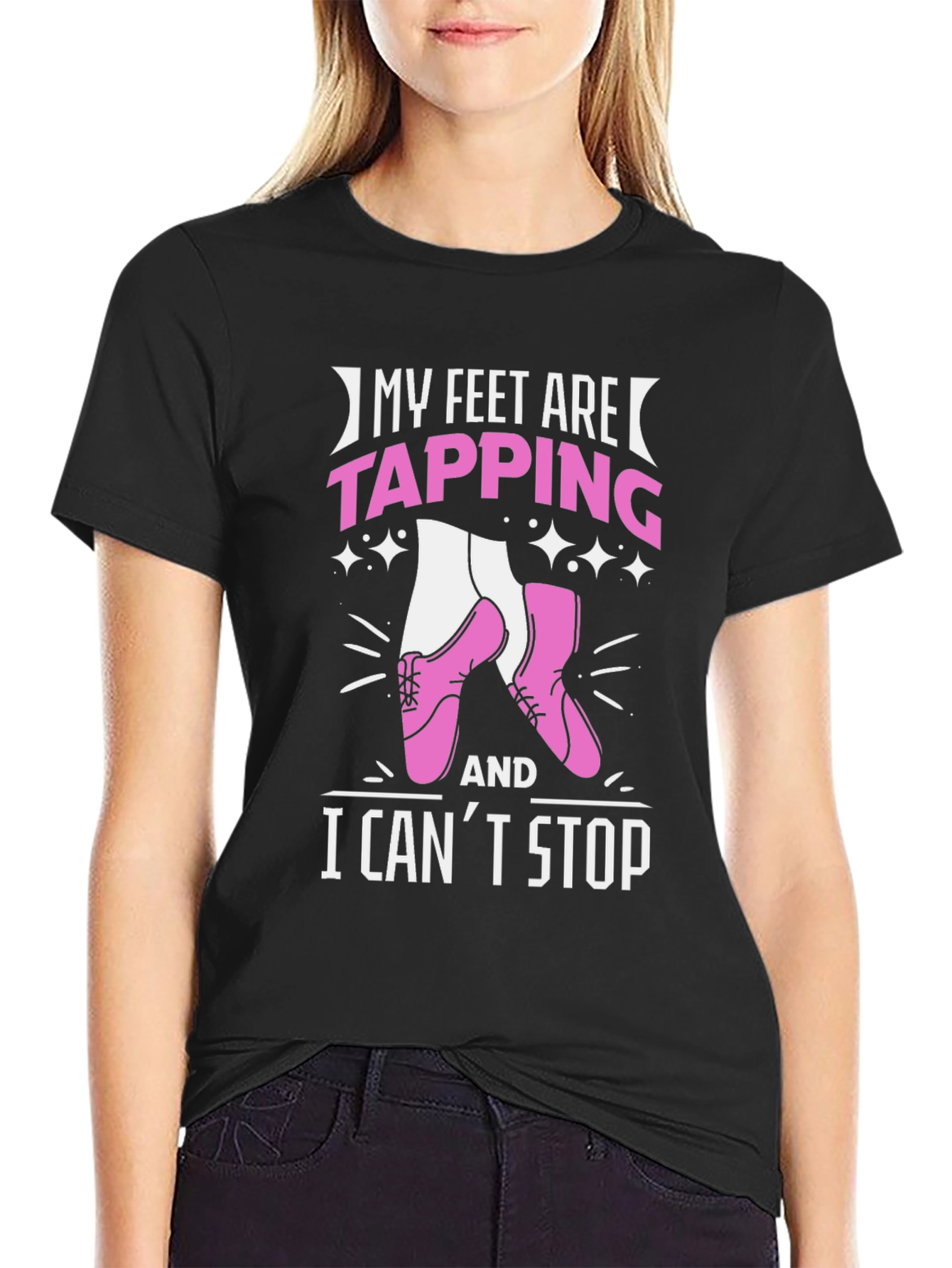 My Feet Are Tapping Graphic Tee