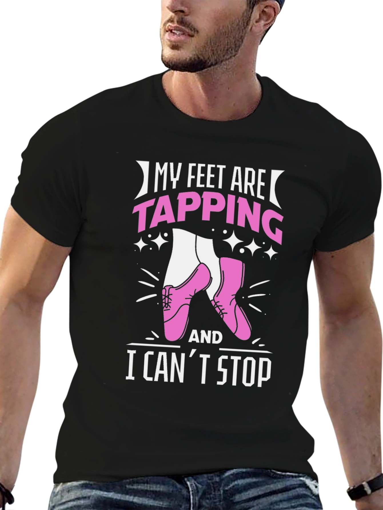 My Feet Are Tapping Graphic Tee