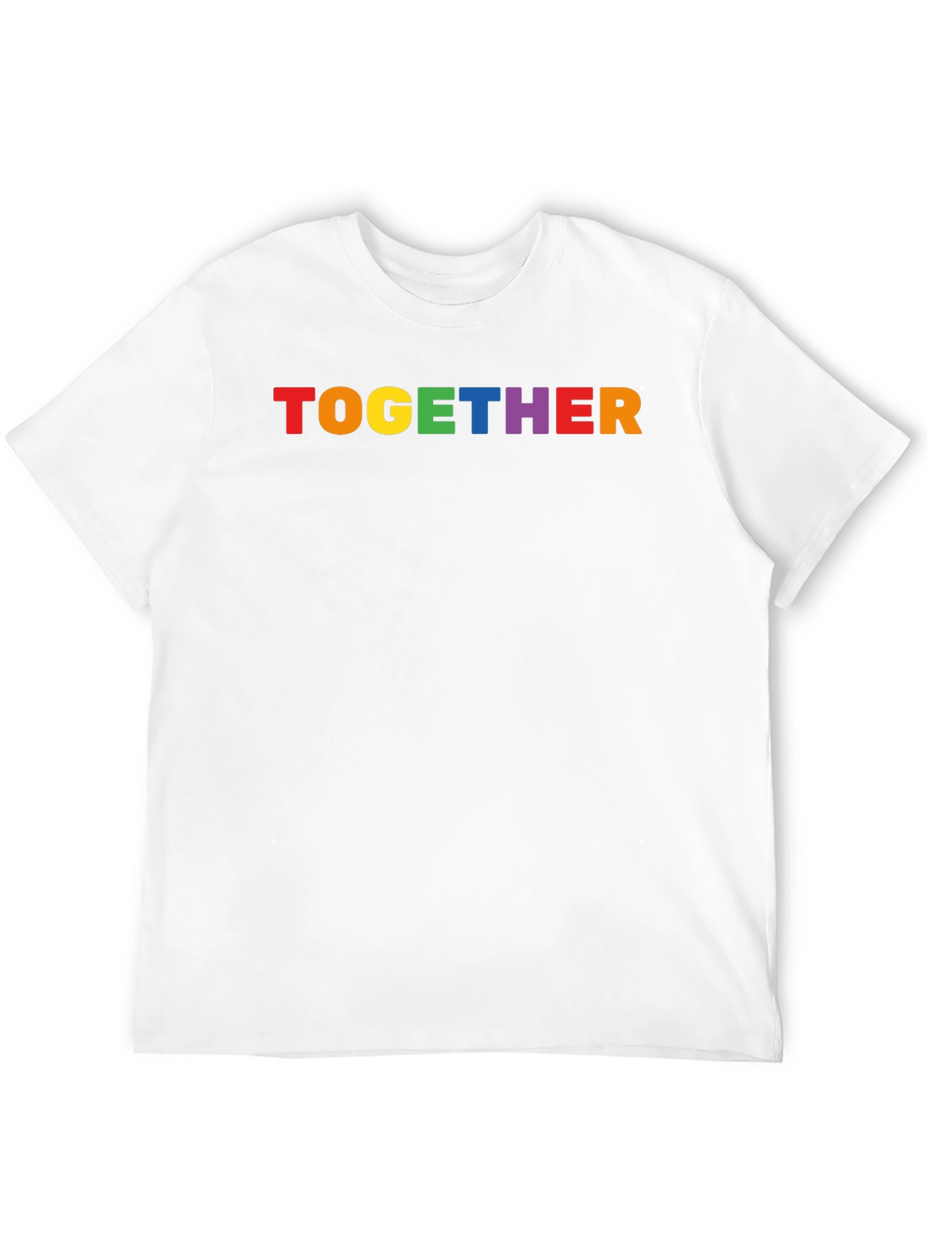 Together Rainbow Pride T-Shirt - Black
