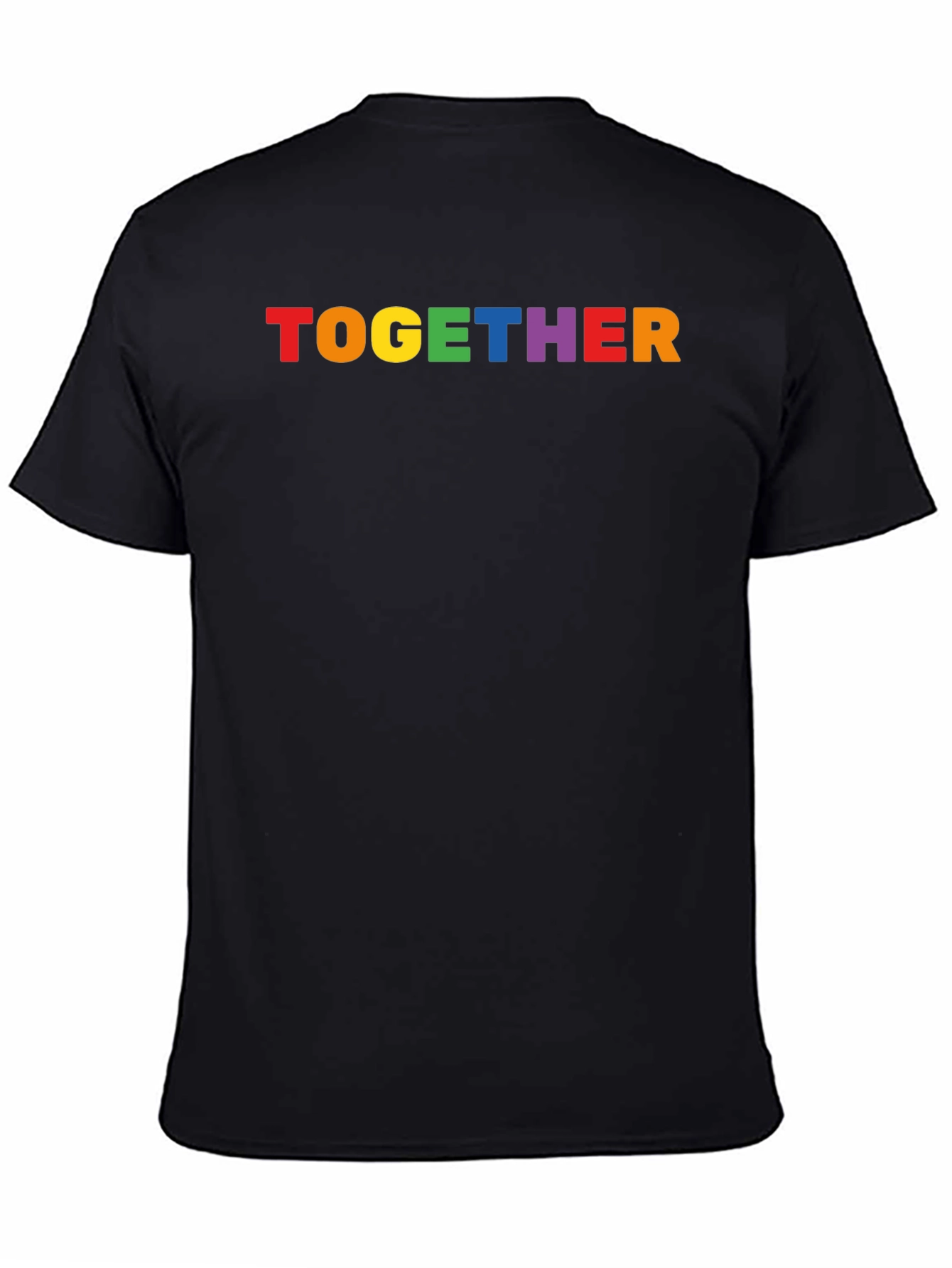 Together Rainbow Pride T-Shirt - Black