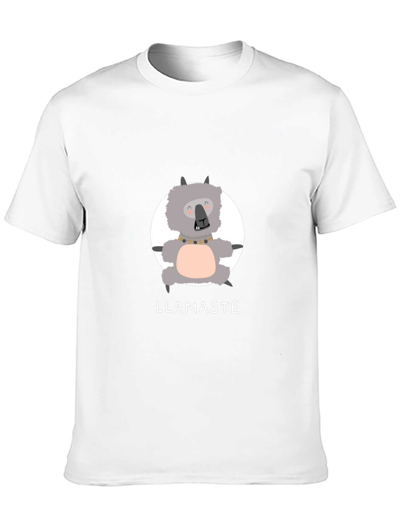 Llamaste Funny Llama Yoga T-Shirt