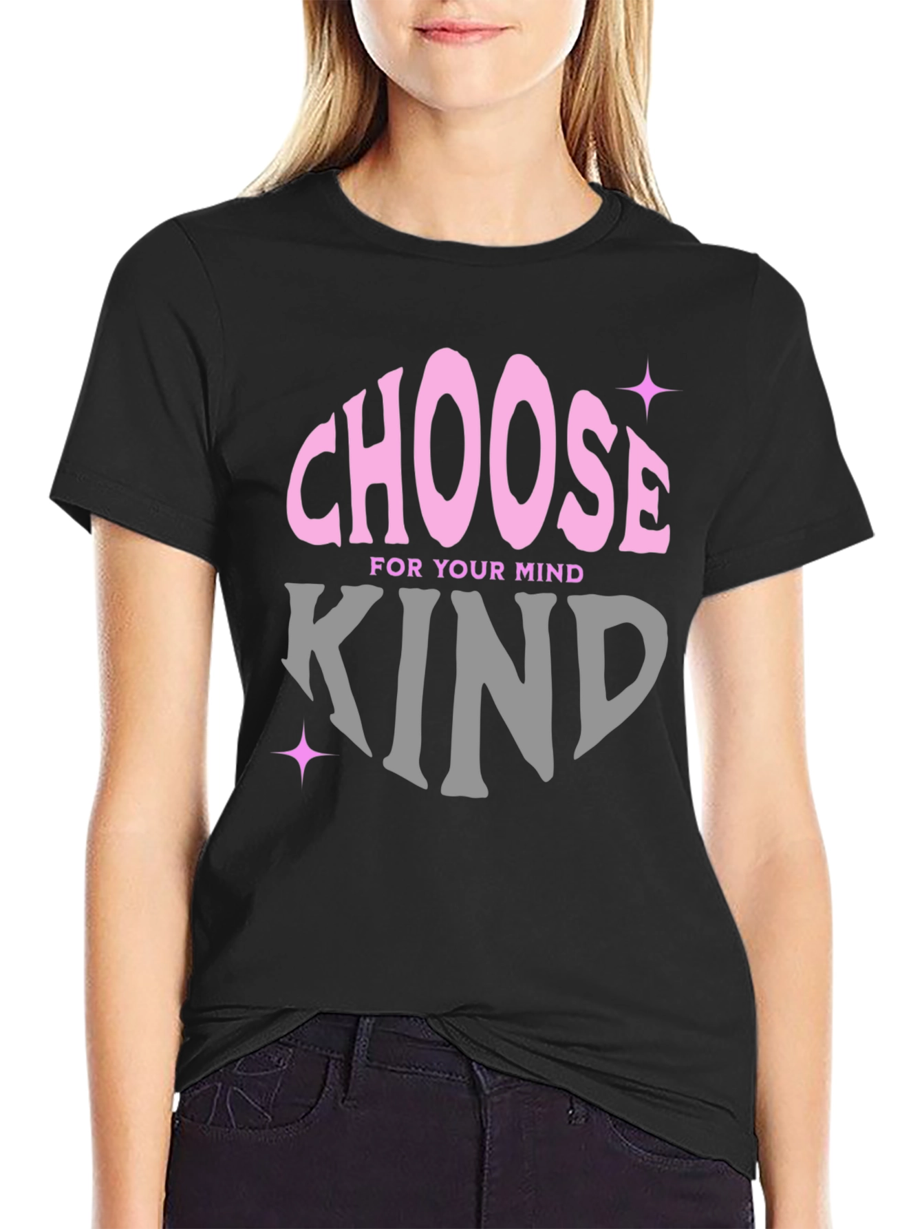 Choose Kind Graphic T-Shirt - Positive Mindset Tee
