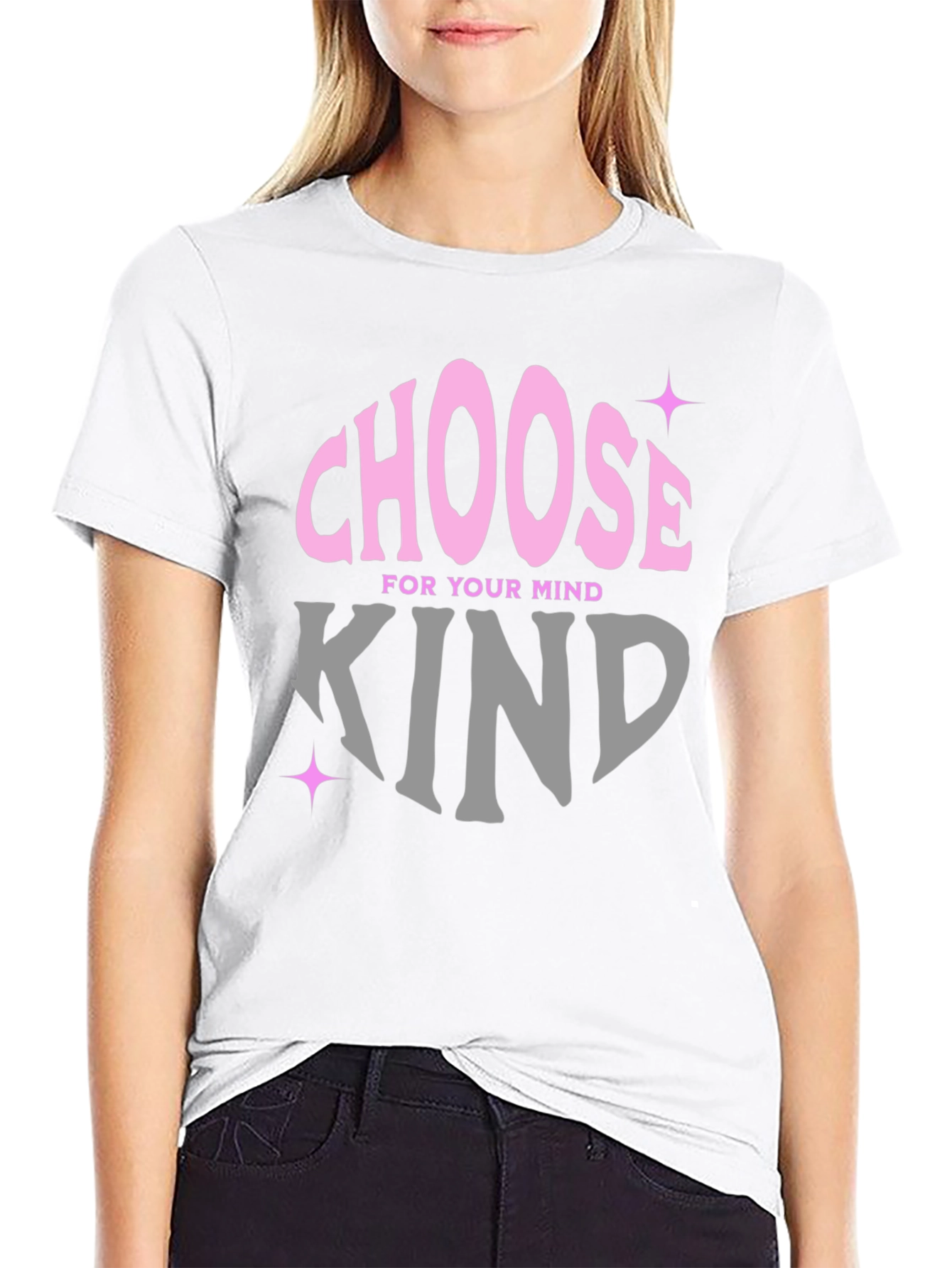 Choose Kind Graphic T-Shirt - Positive Mindset Tee