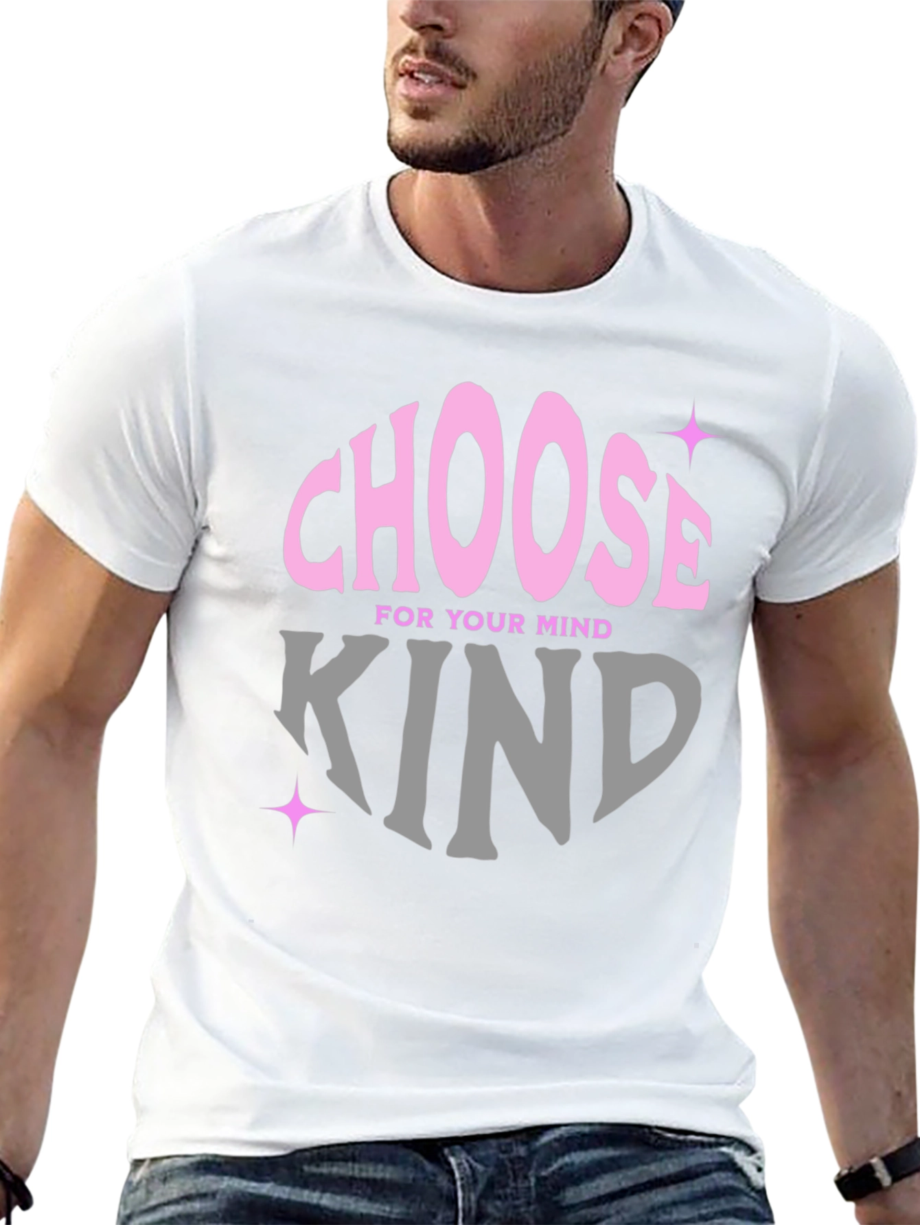 Choose Kind Graphic T-Shirt - Positive Mindset Tee
