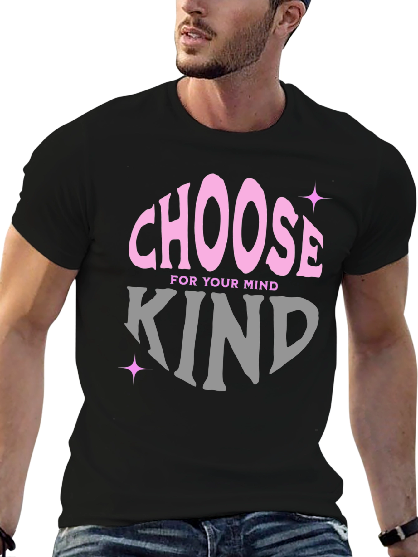 Choose Kind Graphic T-Shirt - Positive Mindset Tee
