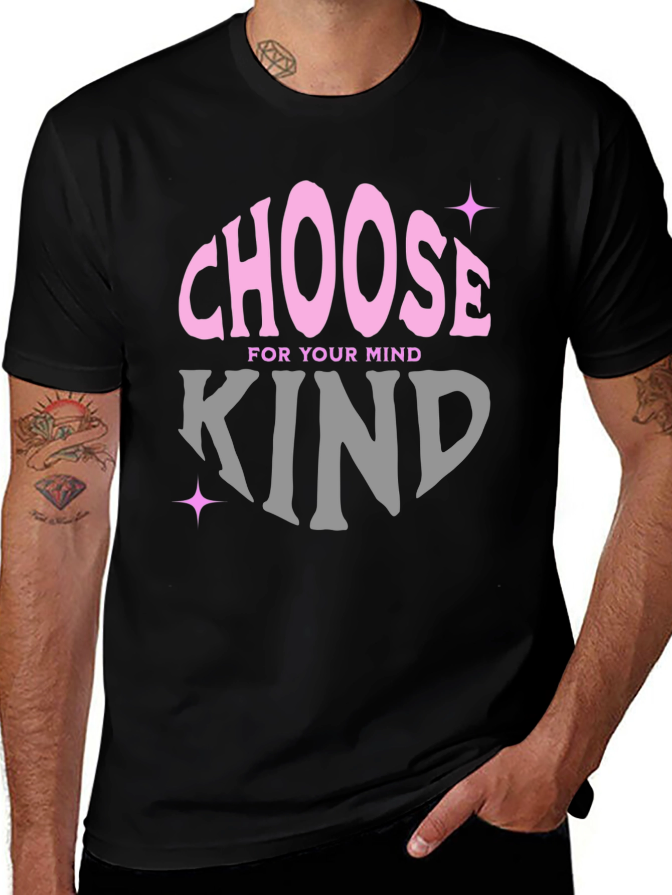 Choose Kind Graphic T-Shirt - Positive Mindset Tee