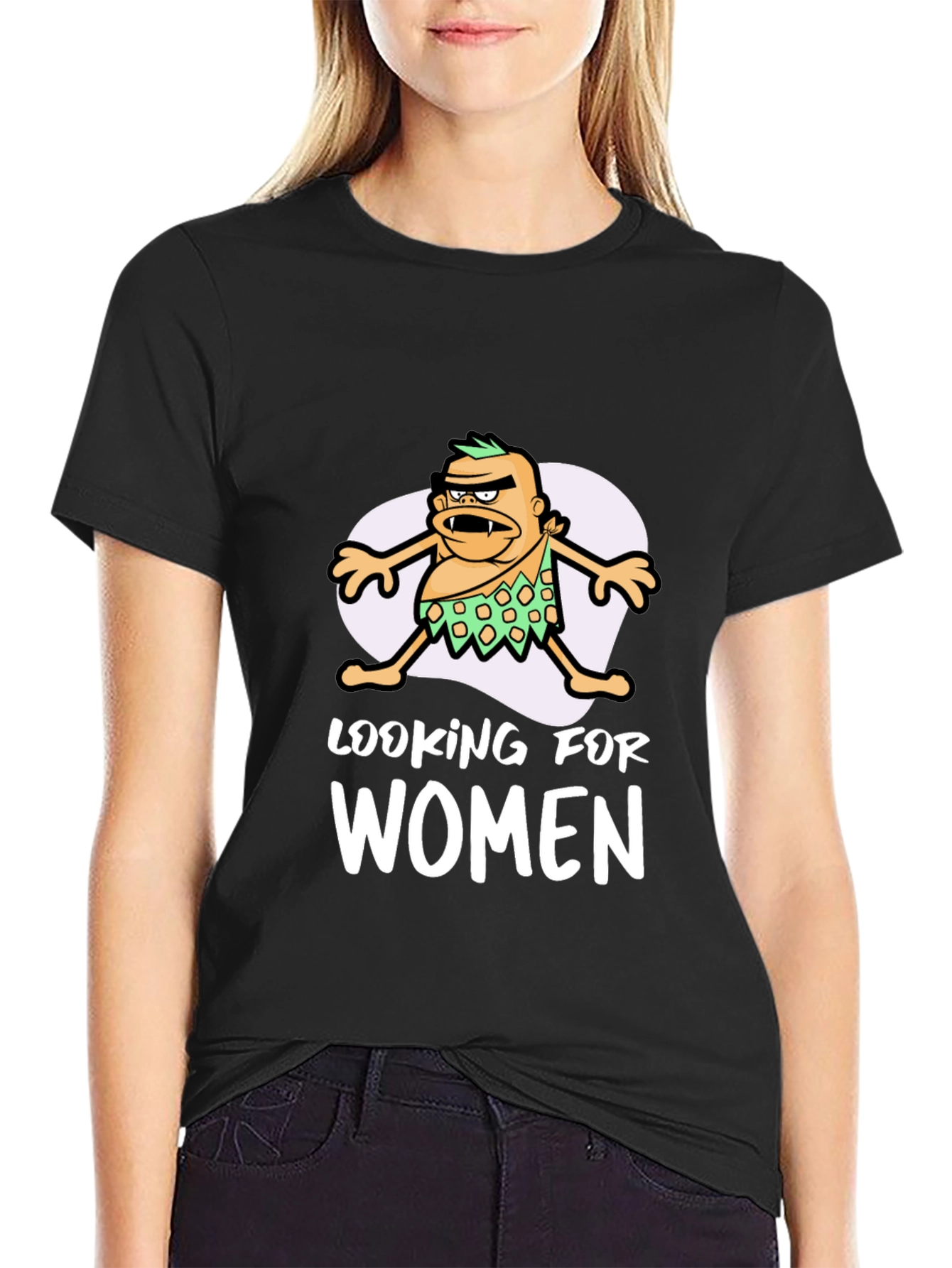 Looking for Women Cartoon T-Shirt