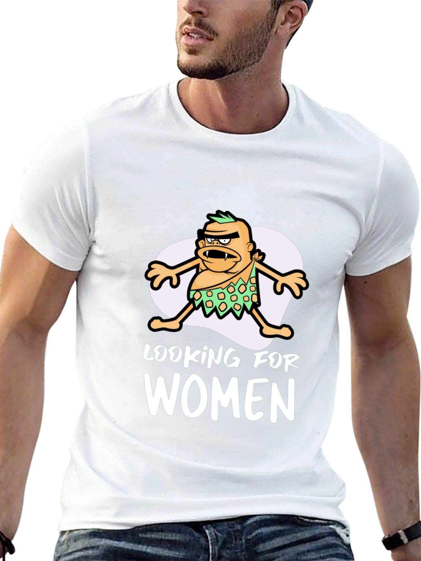 Looking for Women Cartoon T-Shirt