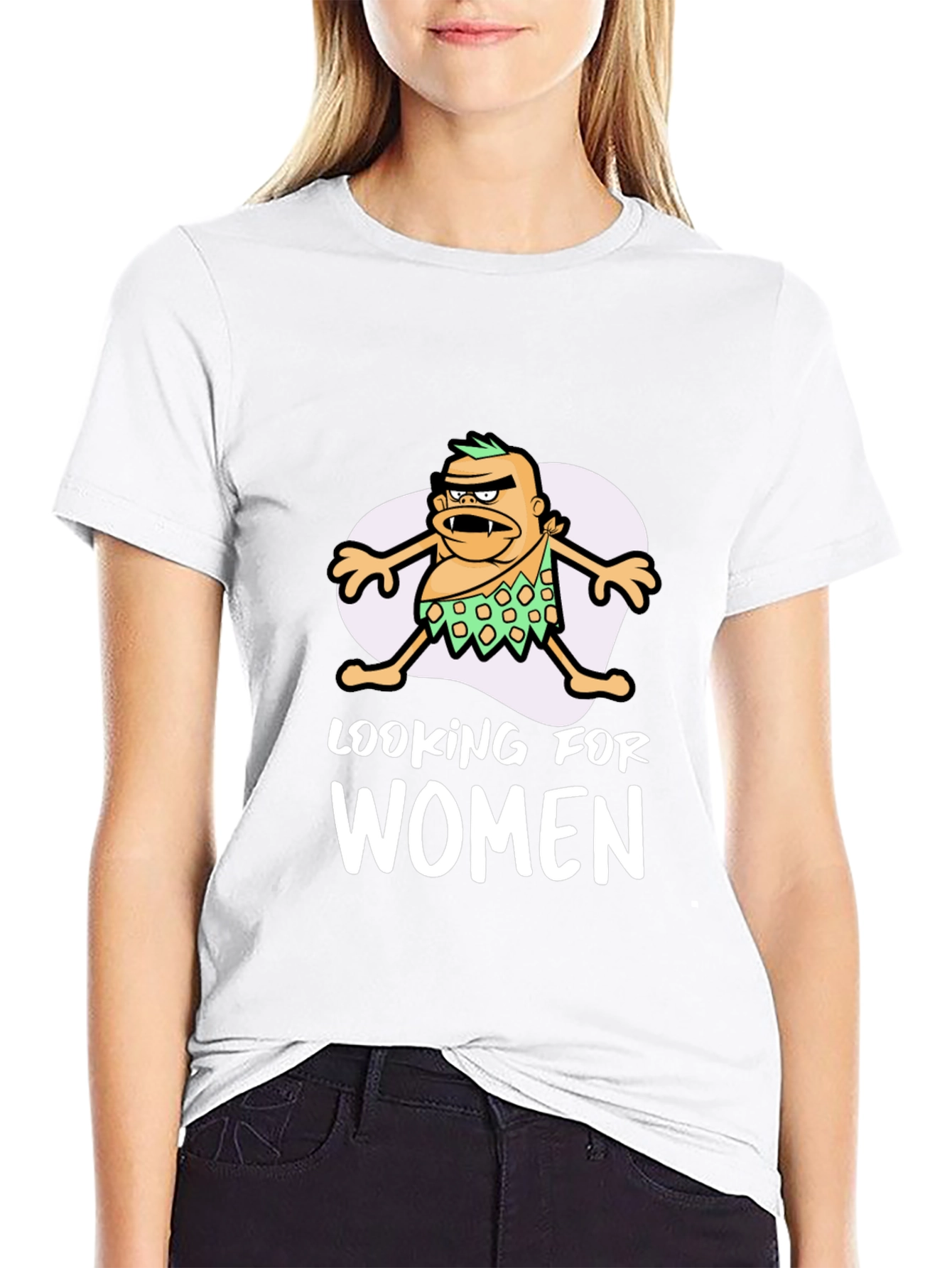 Looking for Women Cartoon T-Shirt