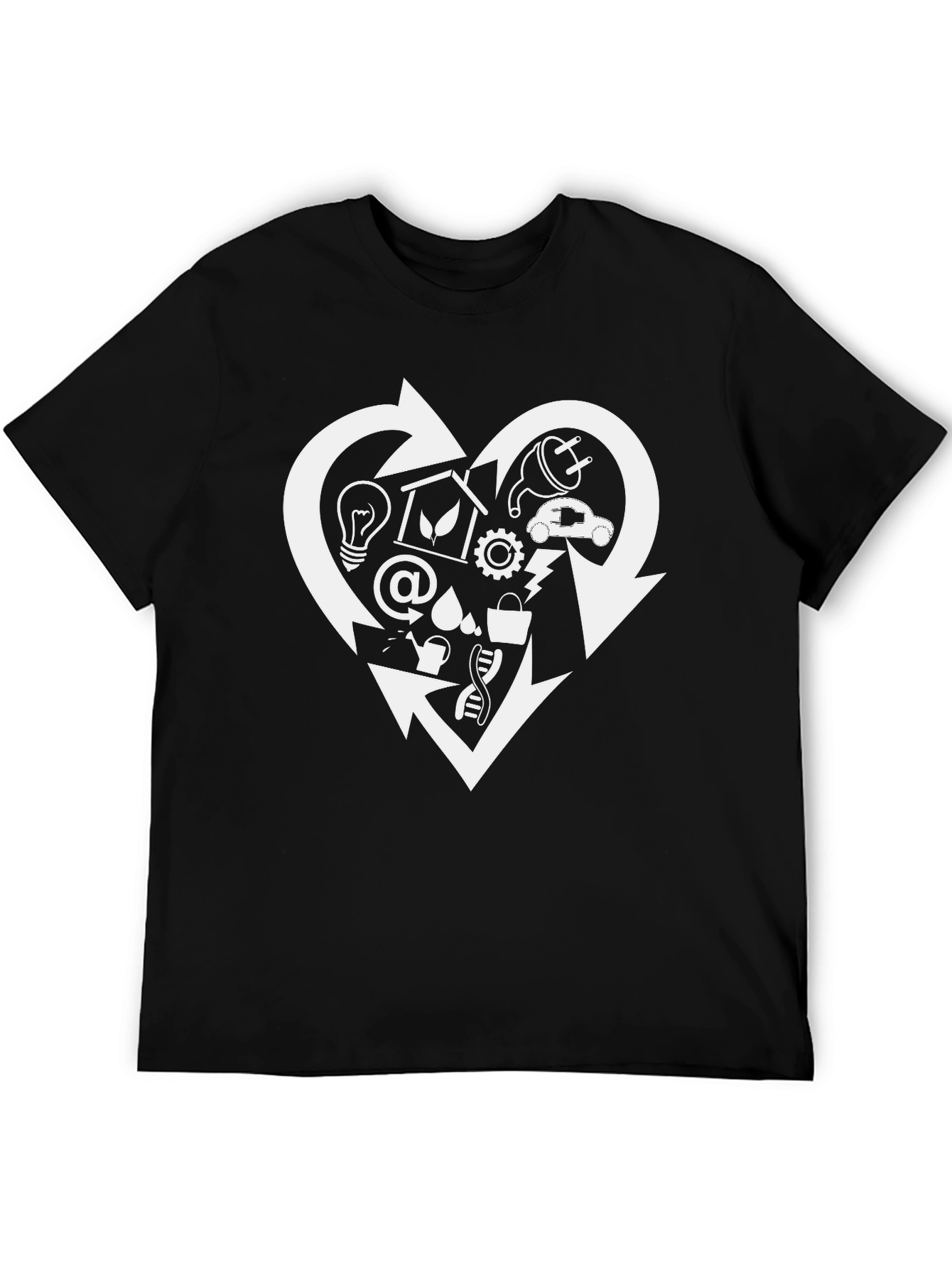 Eco Heart Graphic T-Shirt