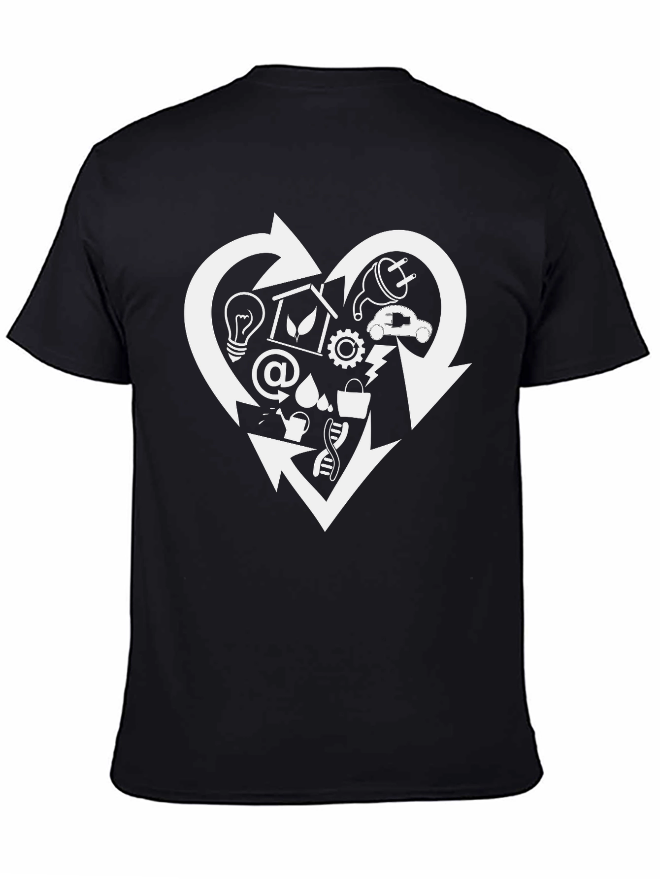 Eco Heart Graphic T-Shirt