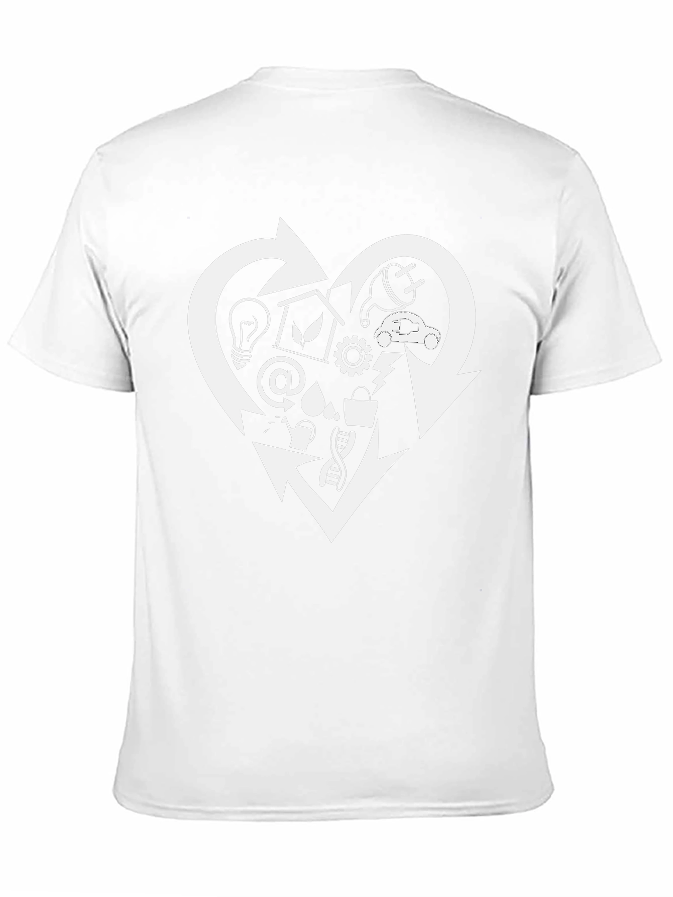 Eco Heart Graphic T-Shirt