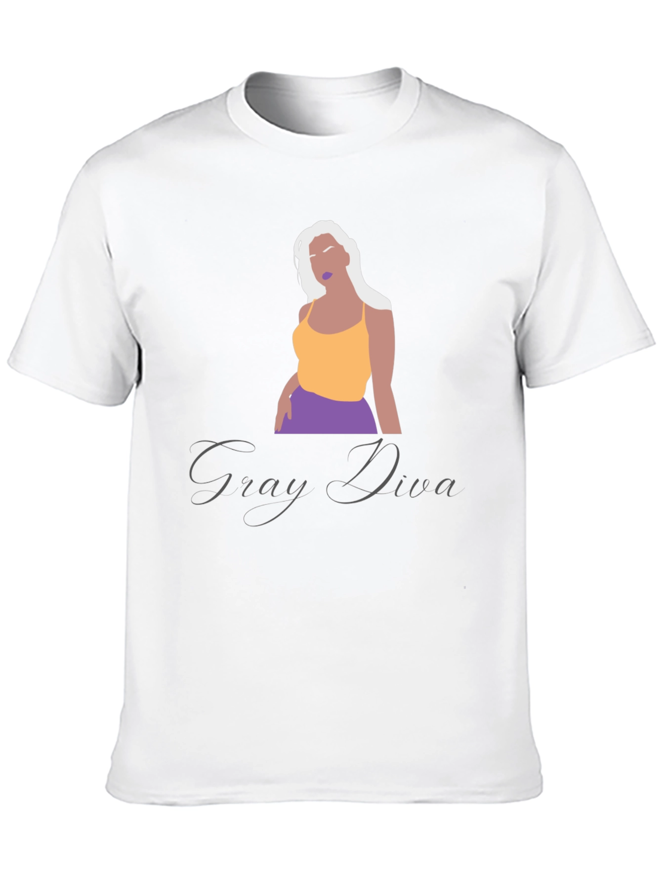 Gray Diva Graphic Tee - Unisex