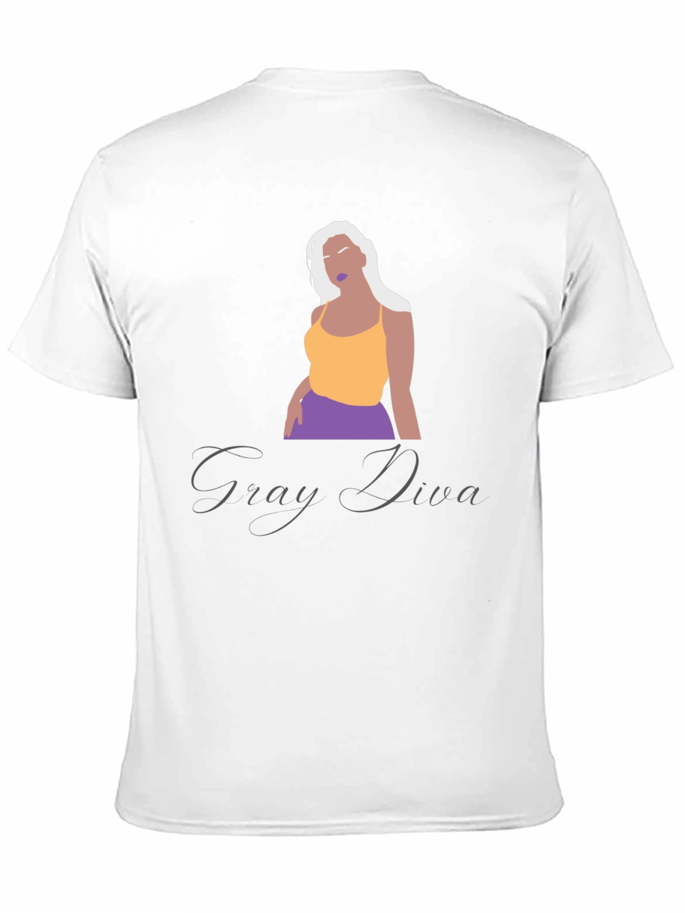 Gray Diva Graphic Tee - Unisex