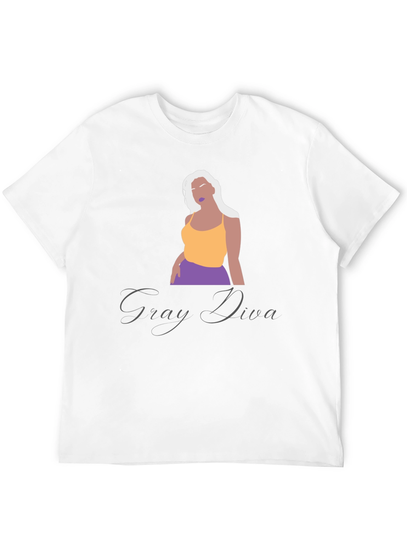Gray Diva Graphic Tee - Unisex