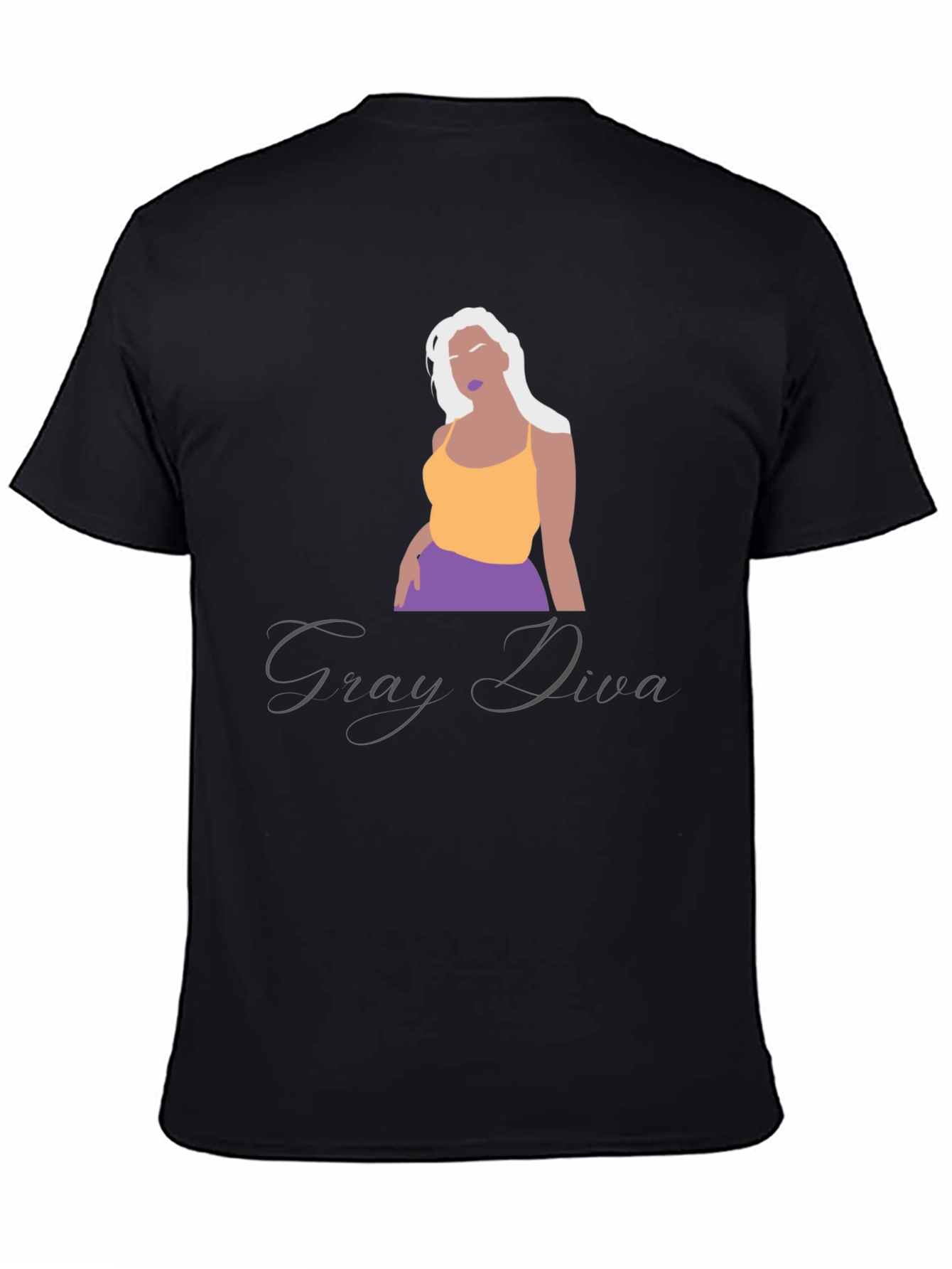Gray Diva Graphic Tee - Unisex