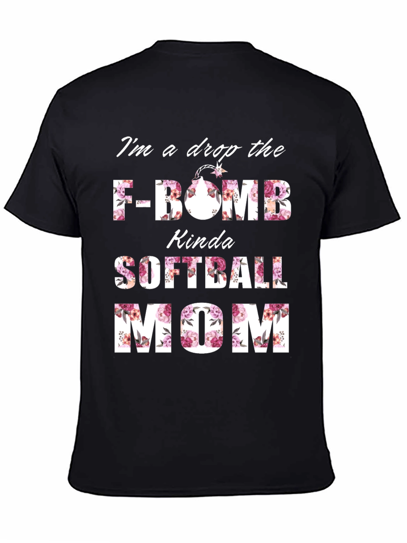 Drop the F-Bomb Softball Mom T-Shirt