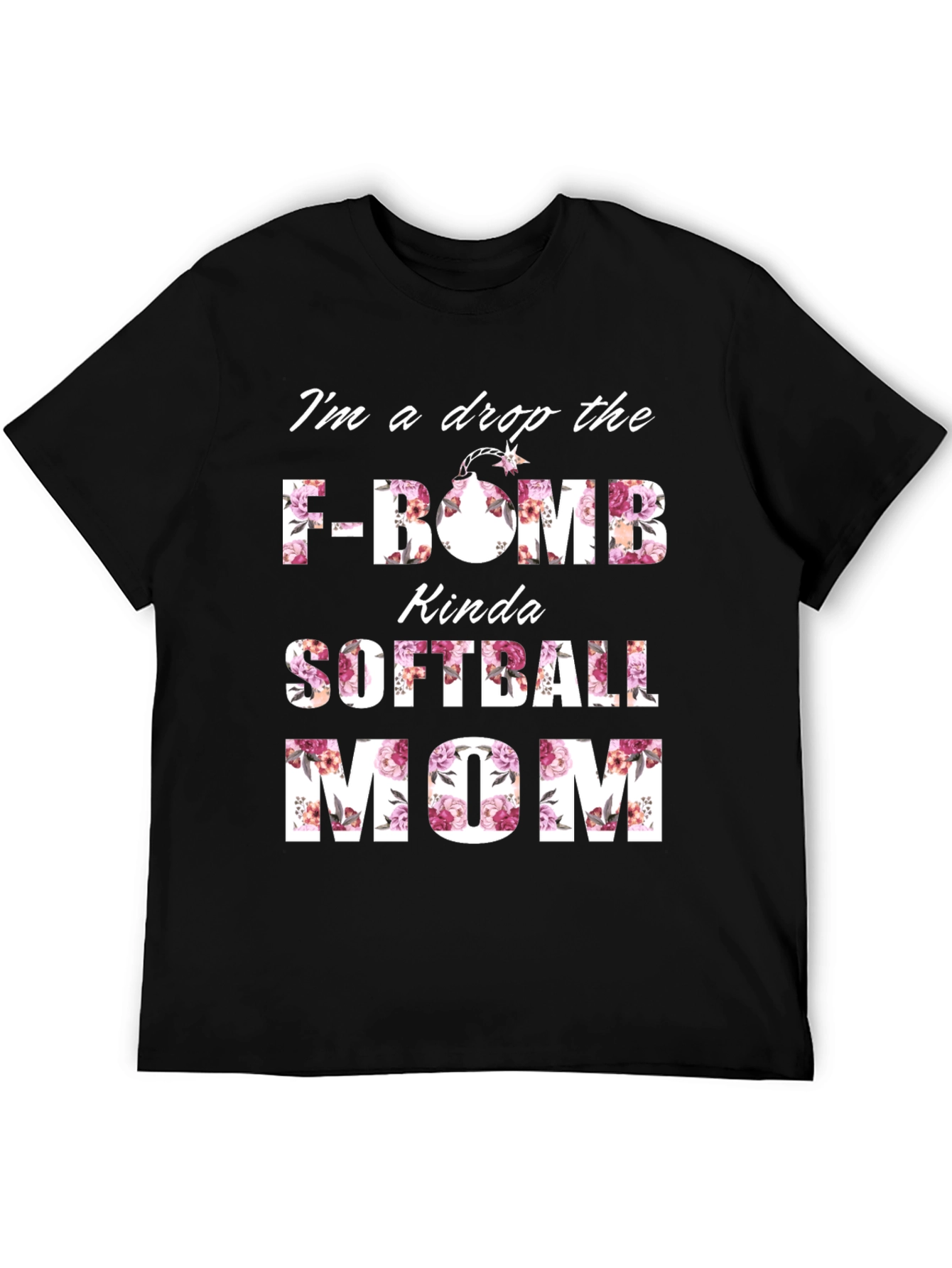 Drop the F-Bomb Softball Mom T-Shirt
