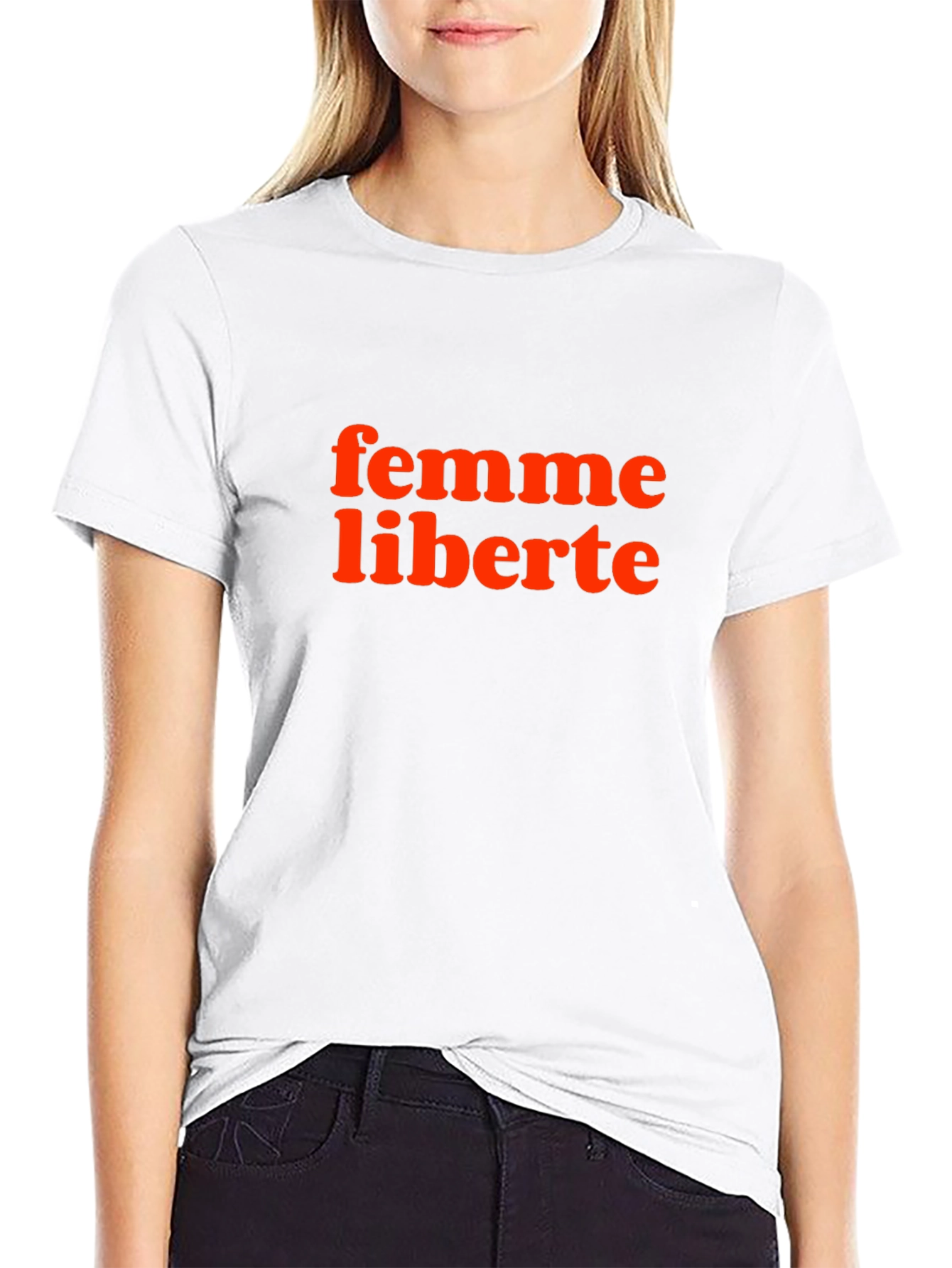 Femme Liberte Graphic Tee - Black Unisex Shirt