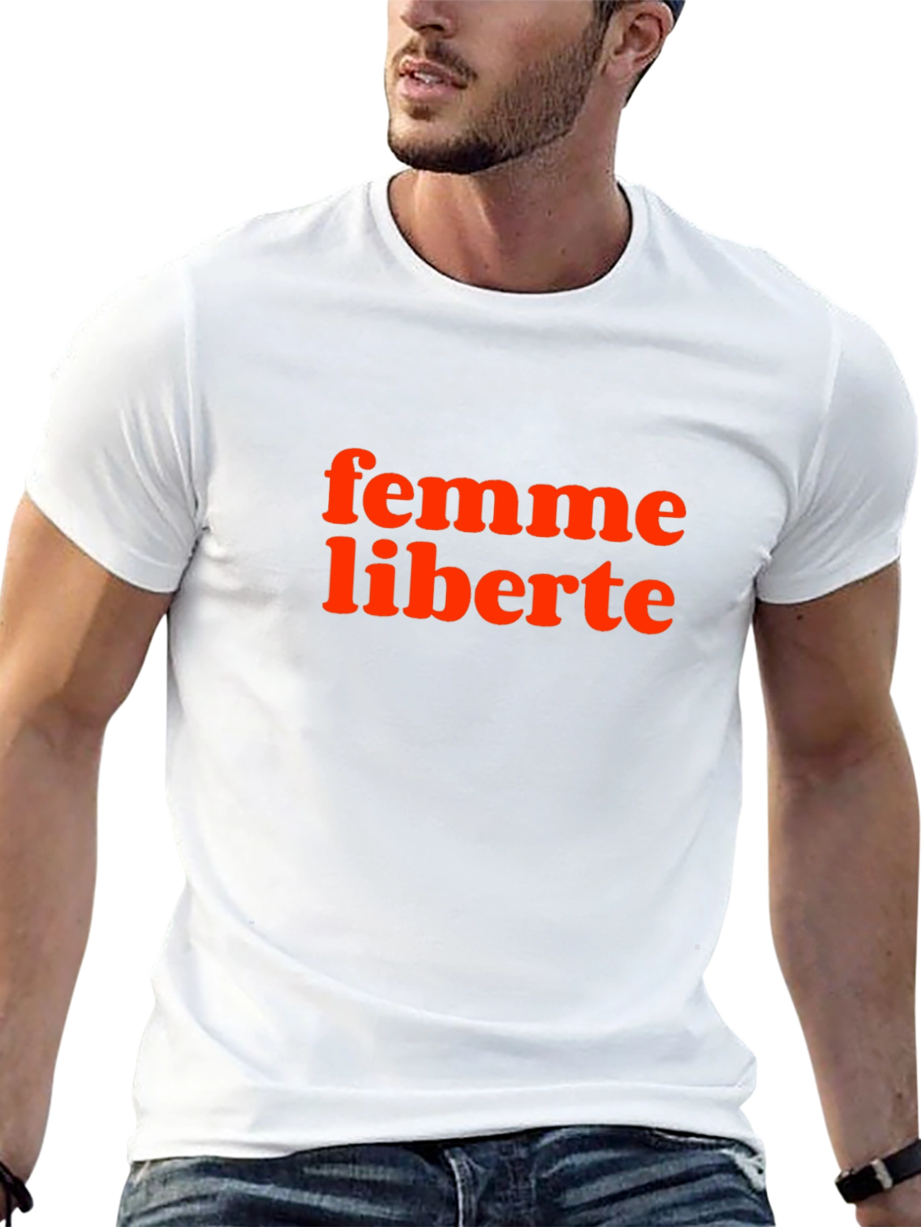 Femme Liberte Graphic Tee - Black Unisex Shirt