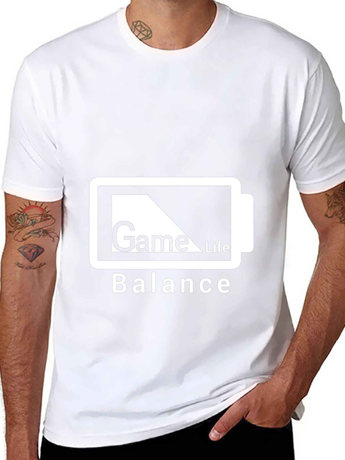 Game Life Balance Graphic Tee