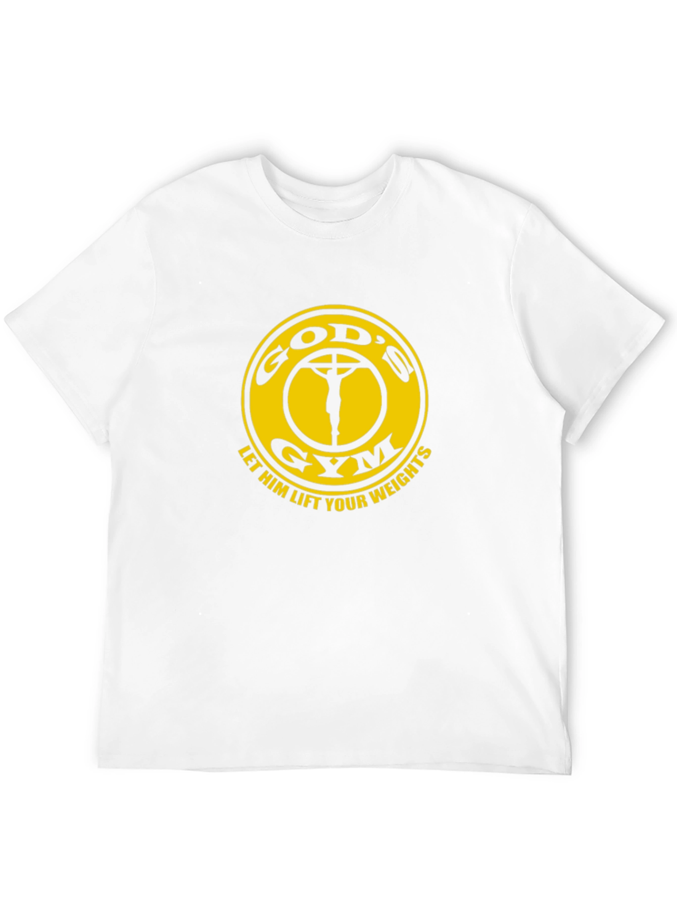 Gods Gym T-Shirt - Lift Your Weights