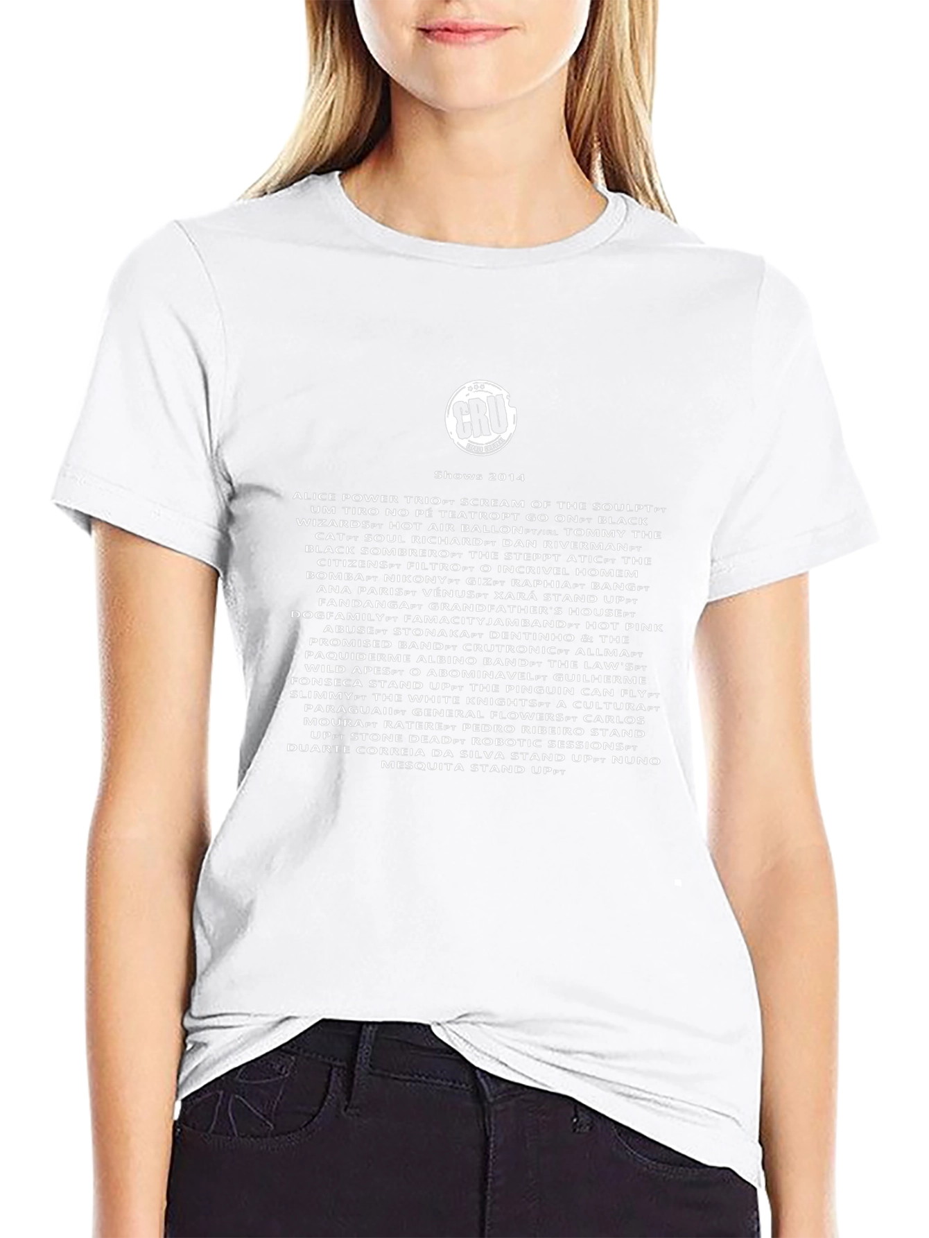 CRU Shows 2014 Black Graphic T-Shirt