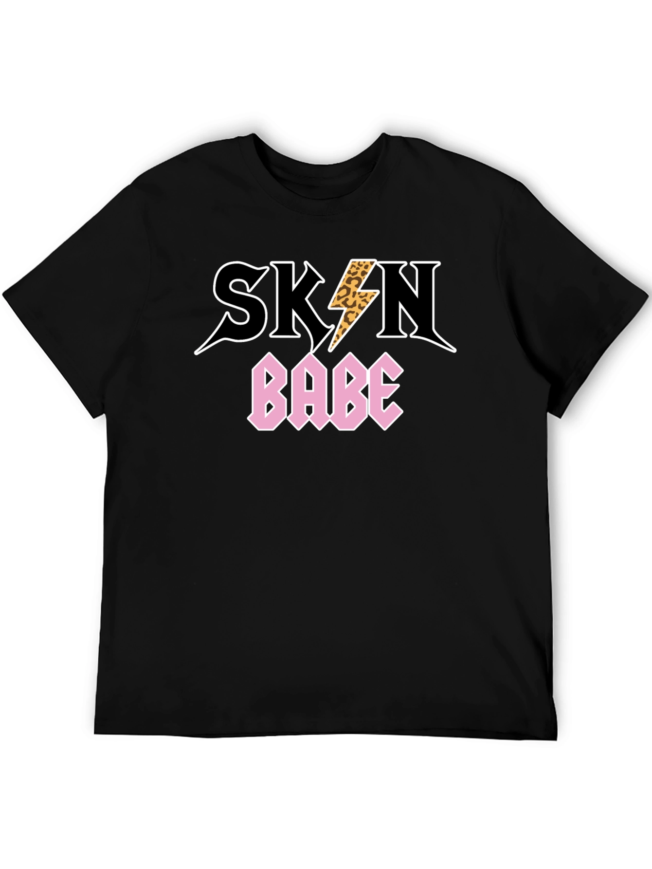 Skan Babe Black Graphic T-Shirt