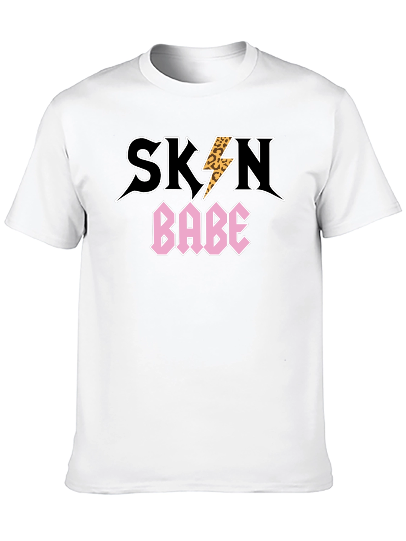 Skan Babe Black Graphic T-Shirt
