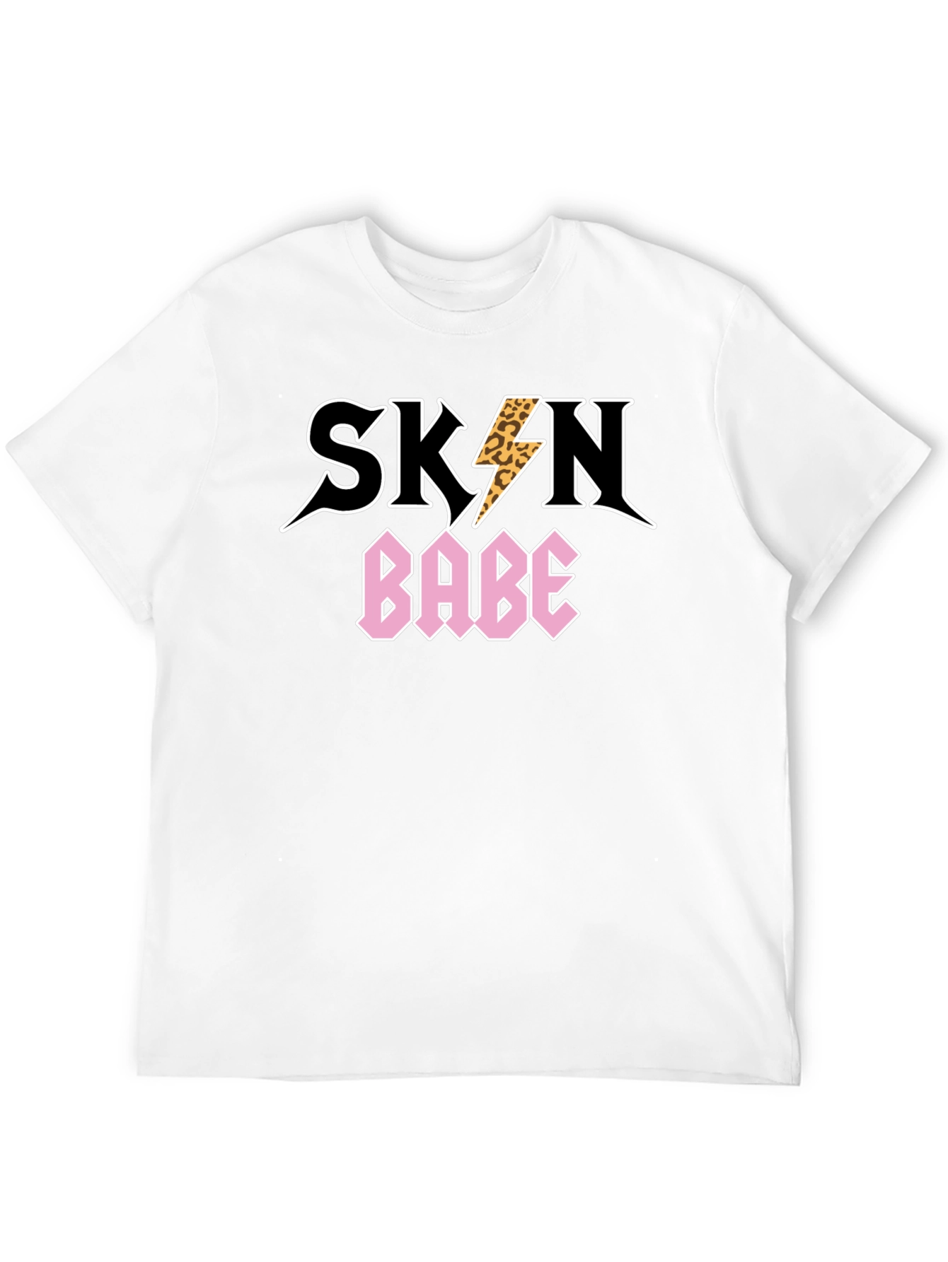 Skan Babe Black Graphic T-Shirt
