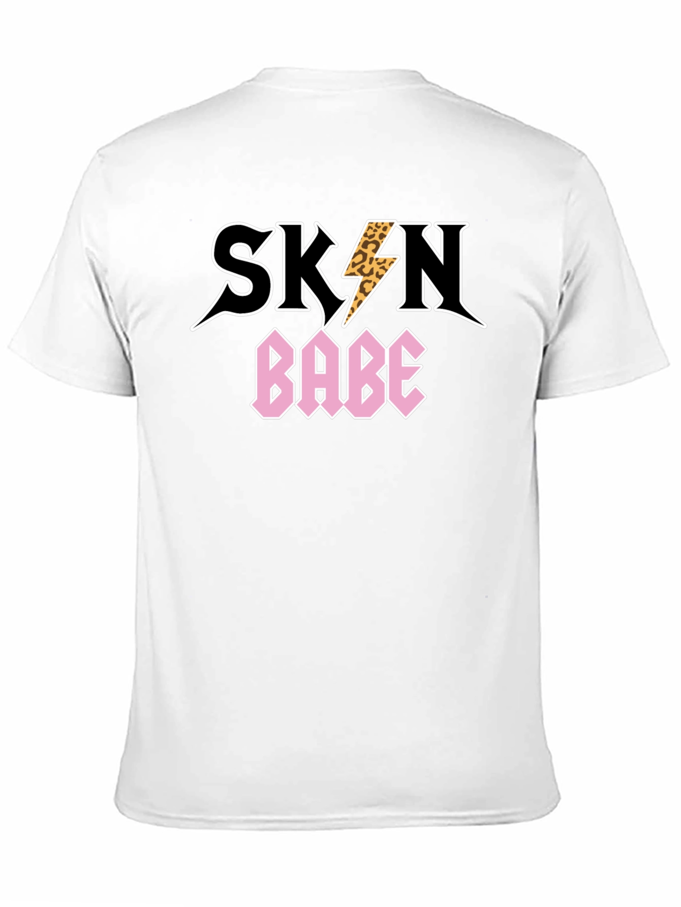 Skan Babe Black Graphic T-Shirt