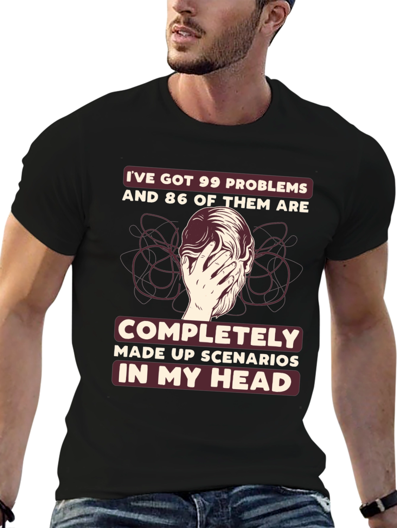 99 Problems T-Shirt - Funny Mental Health Tee