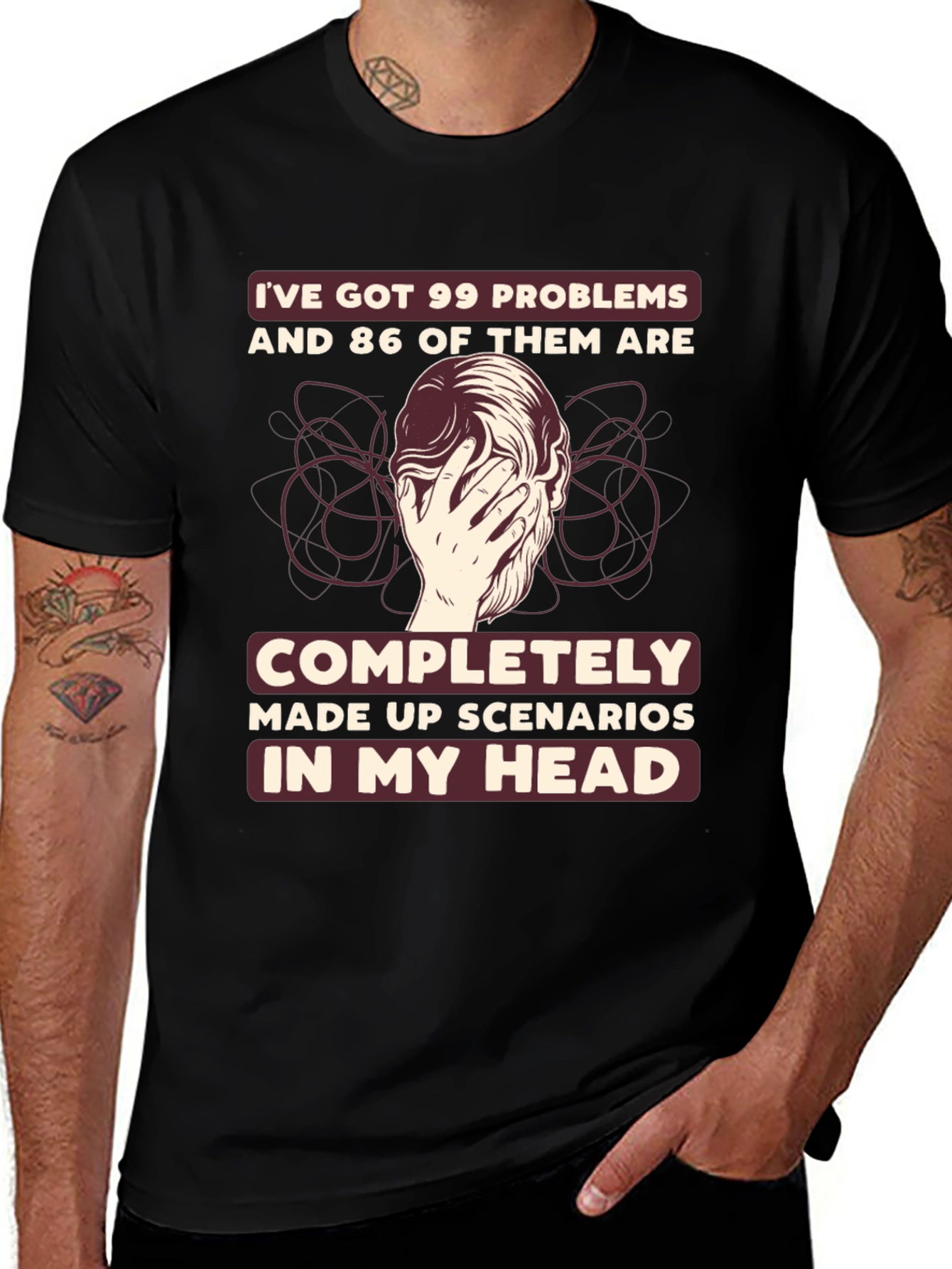 99 Problems T-Shirt - Funny Mental Health Tee