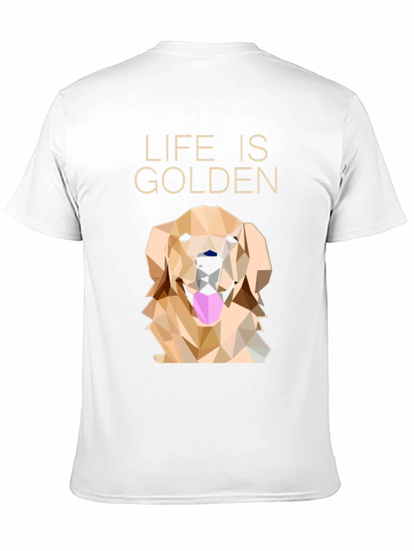 Life is Golden Graphic T-Shirt - Black