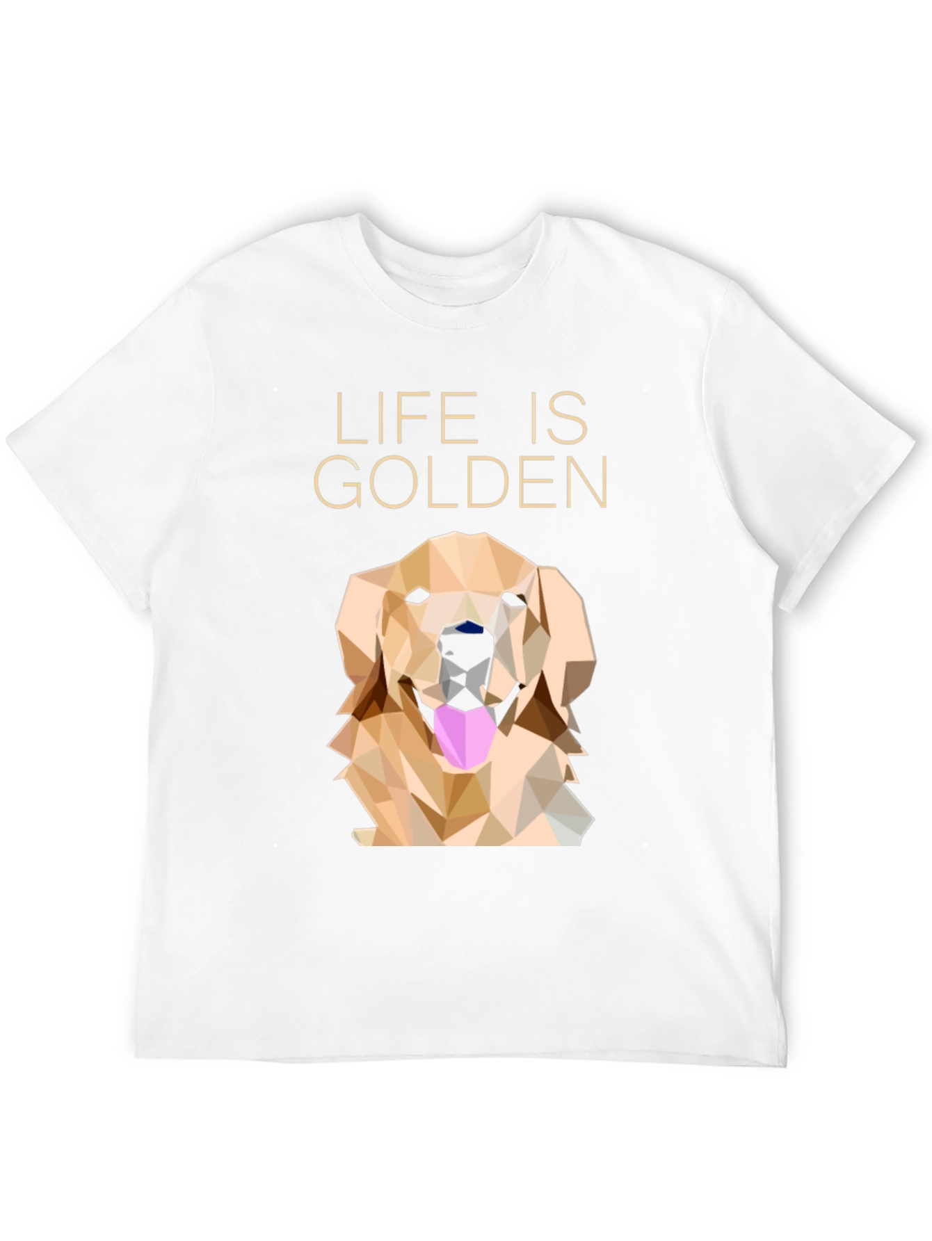 Life is Golden Graphic T-Shirt - Black