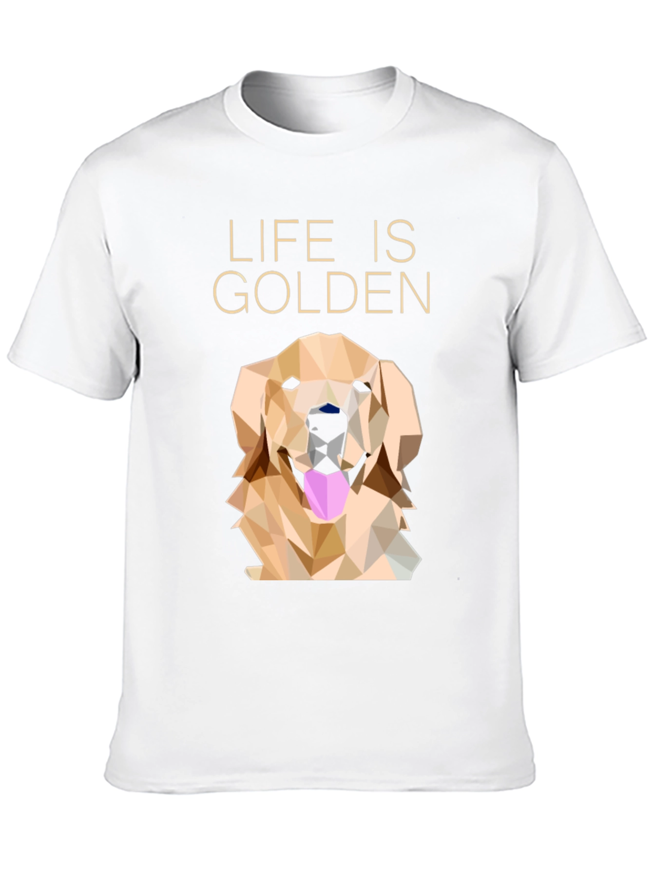 Life is Golden Graphic T-Shirt - Black